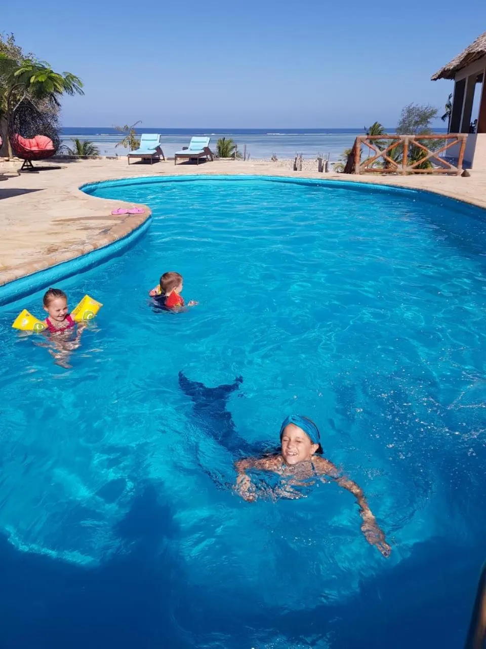 Pool view in Sea Crest Hotel