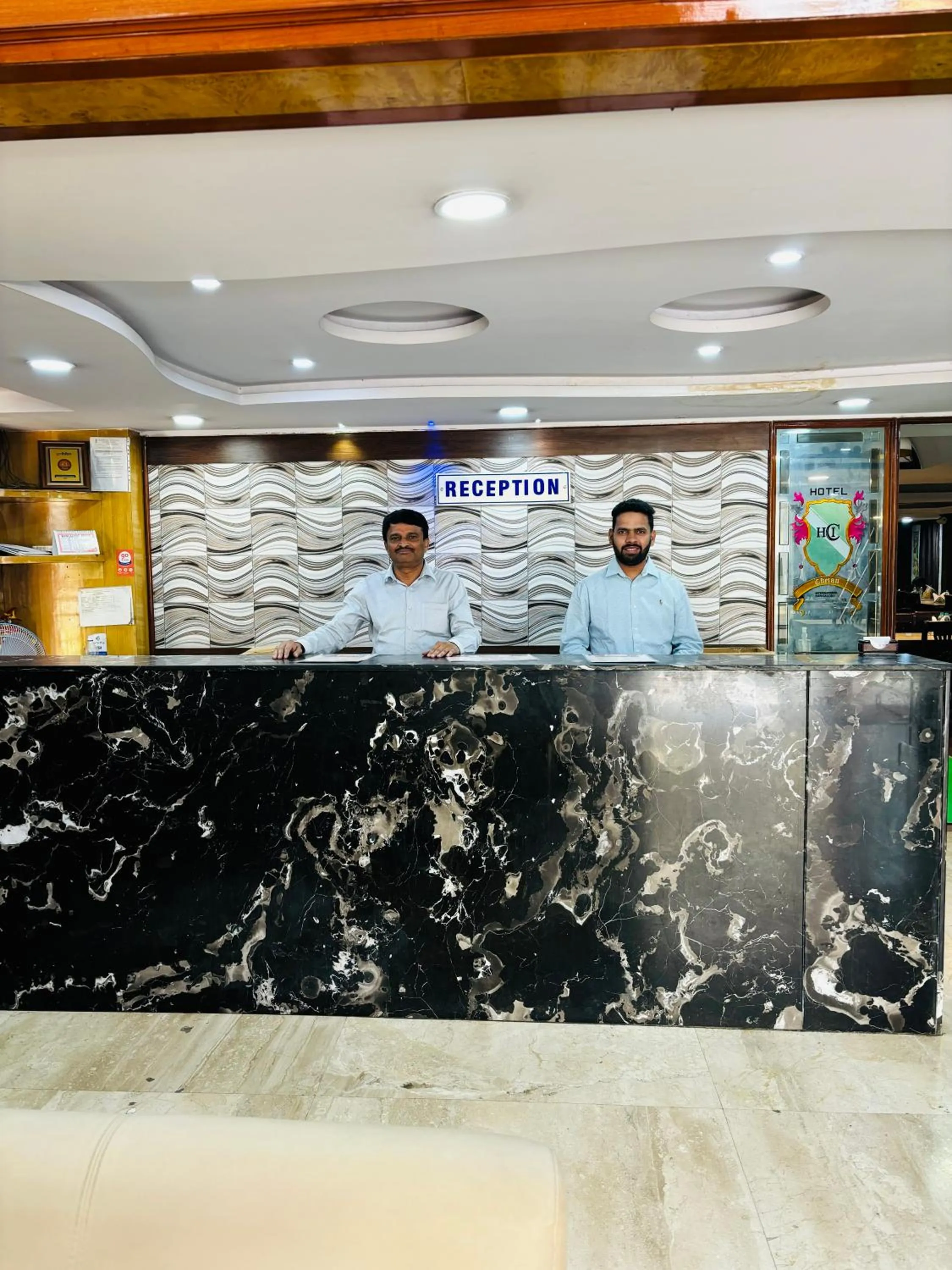 Staff in Hotel Chetan International