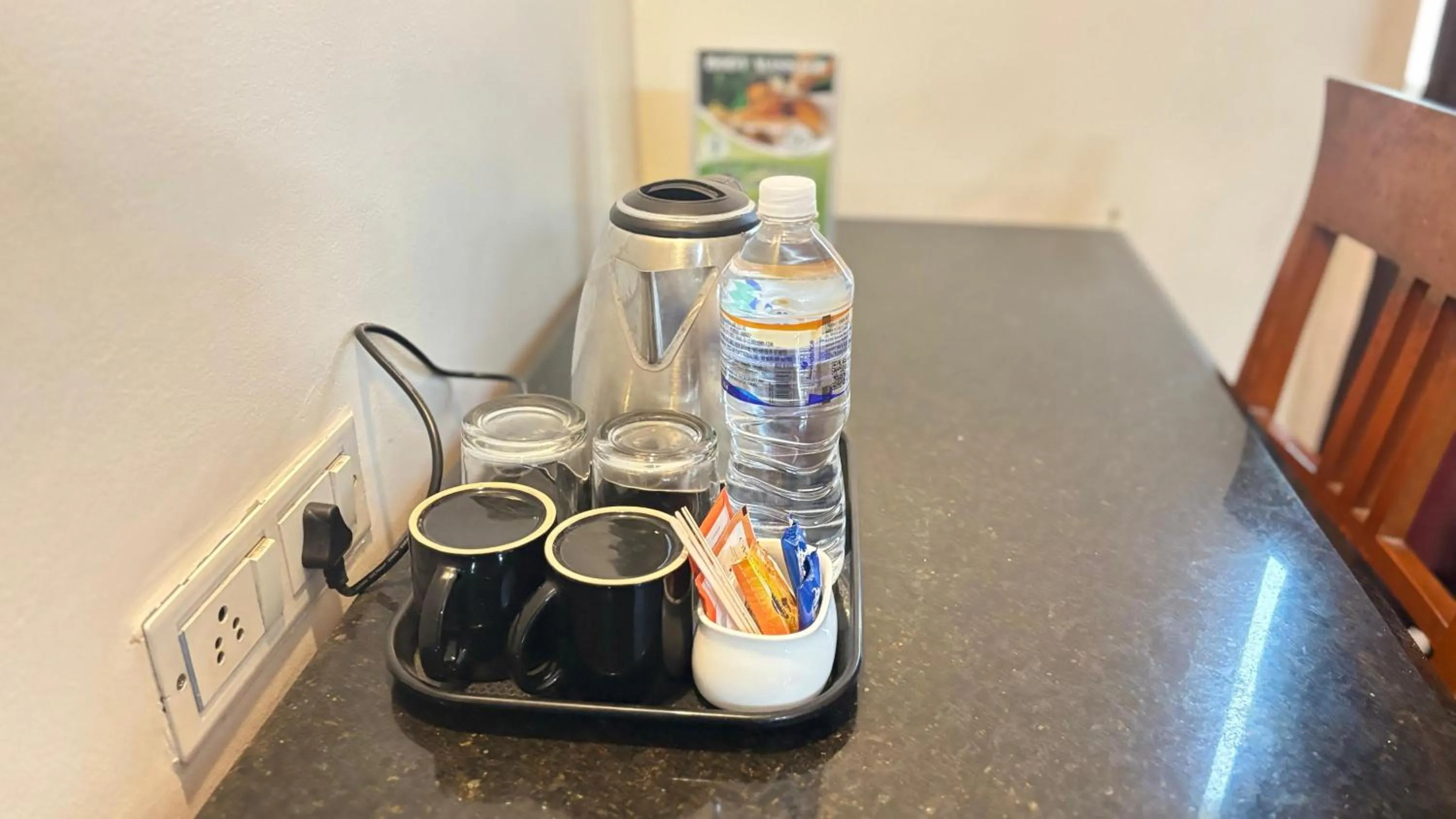 Coffee/tea facilities in Hotel Chetan International