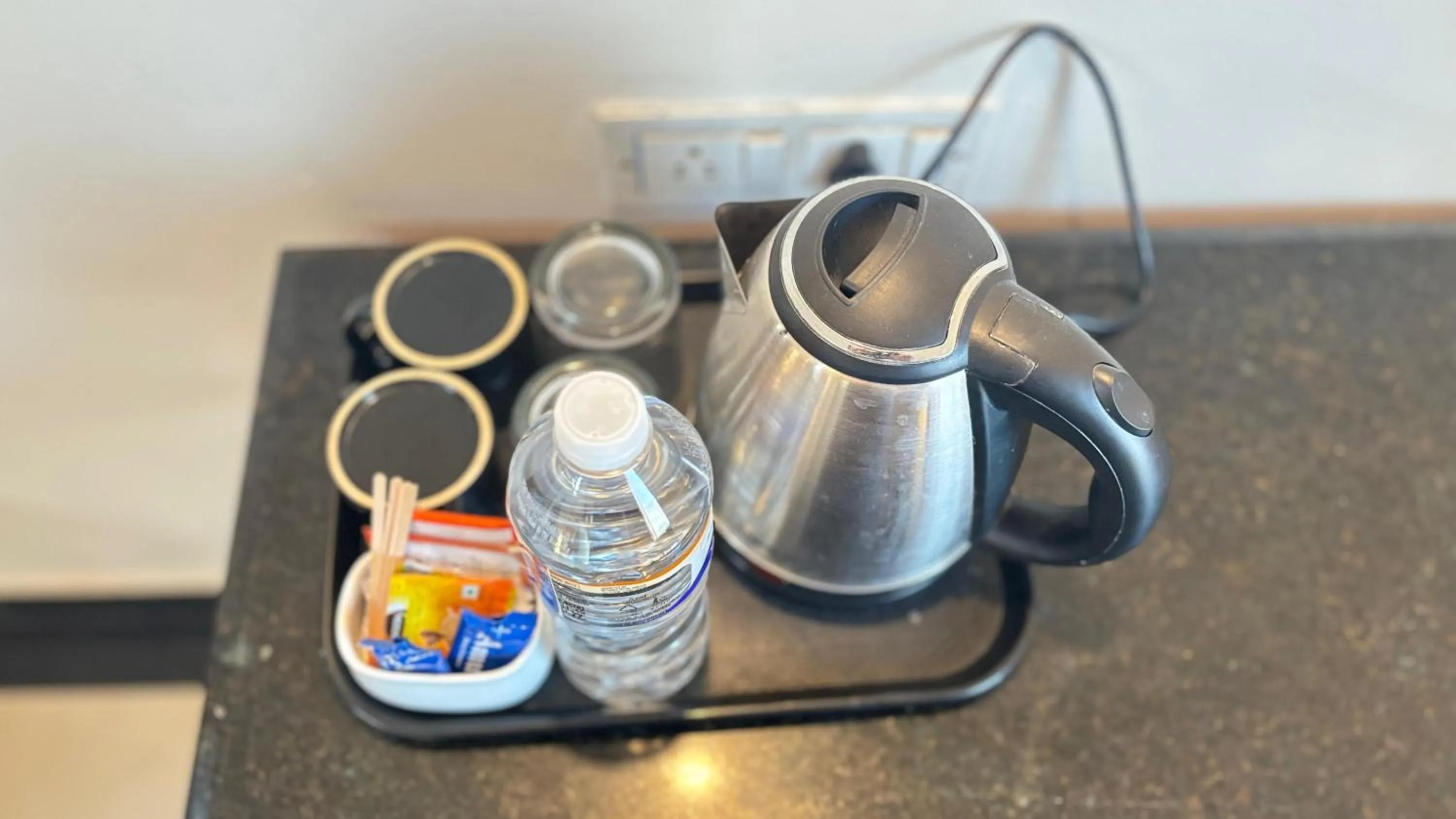 Coffee/tea facilities in Hotel Chetan International