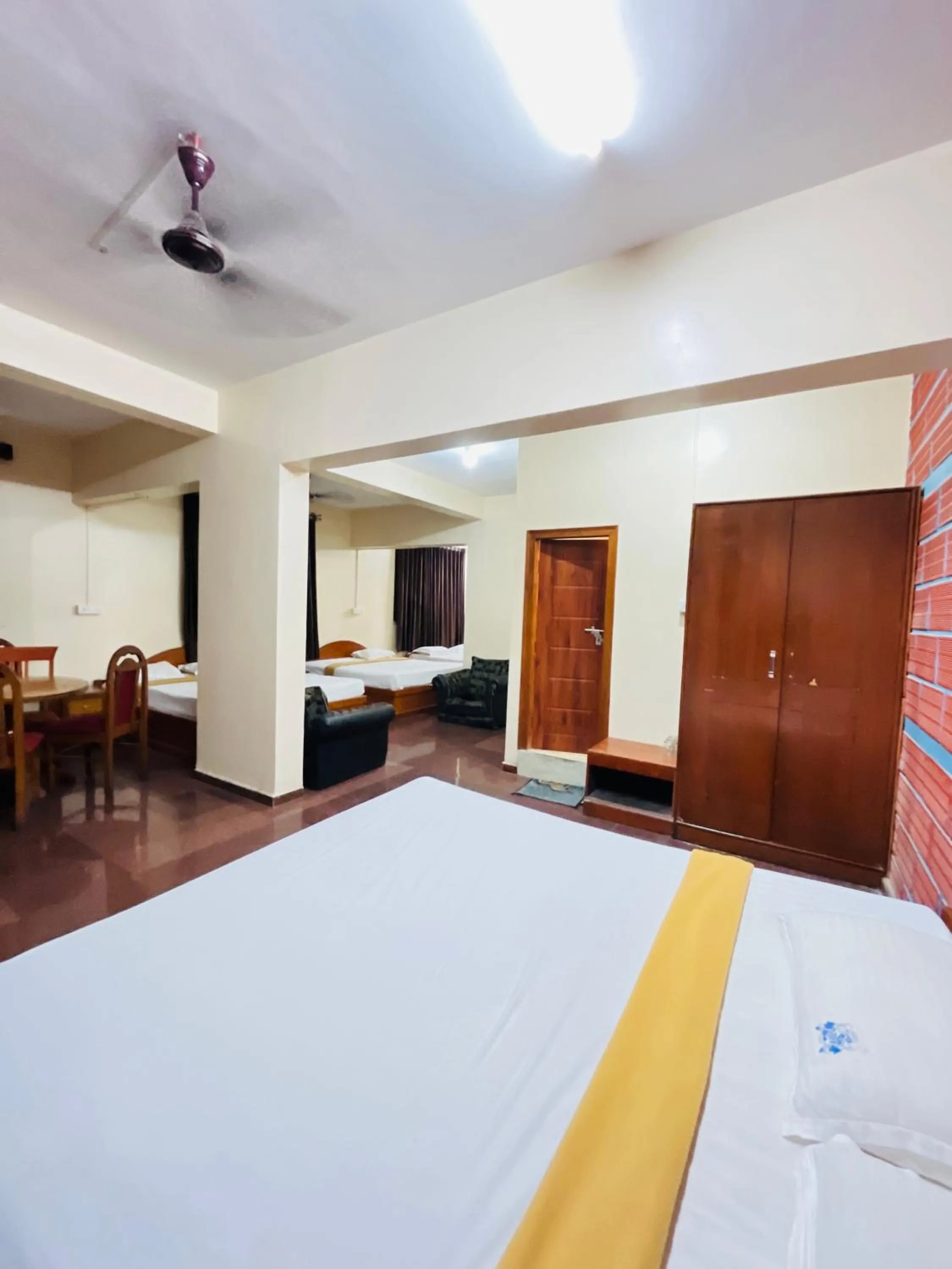 Bed in Hotel Chetan International