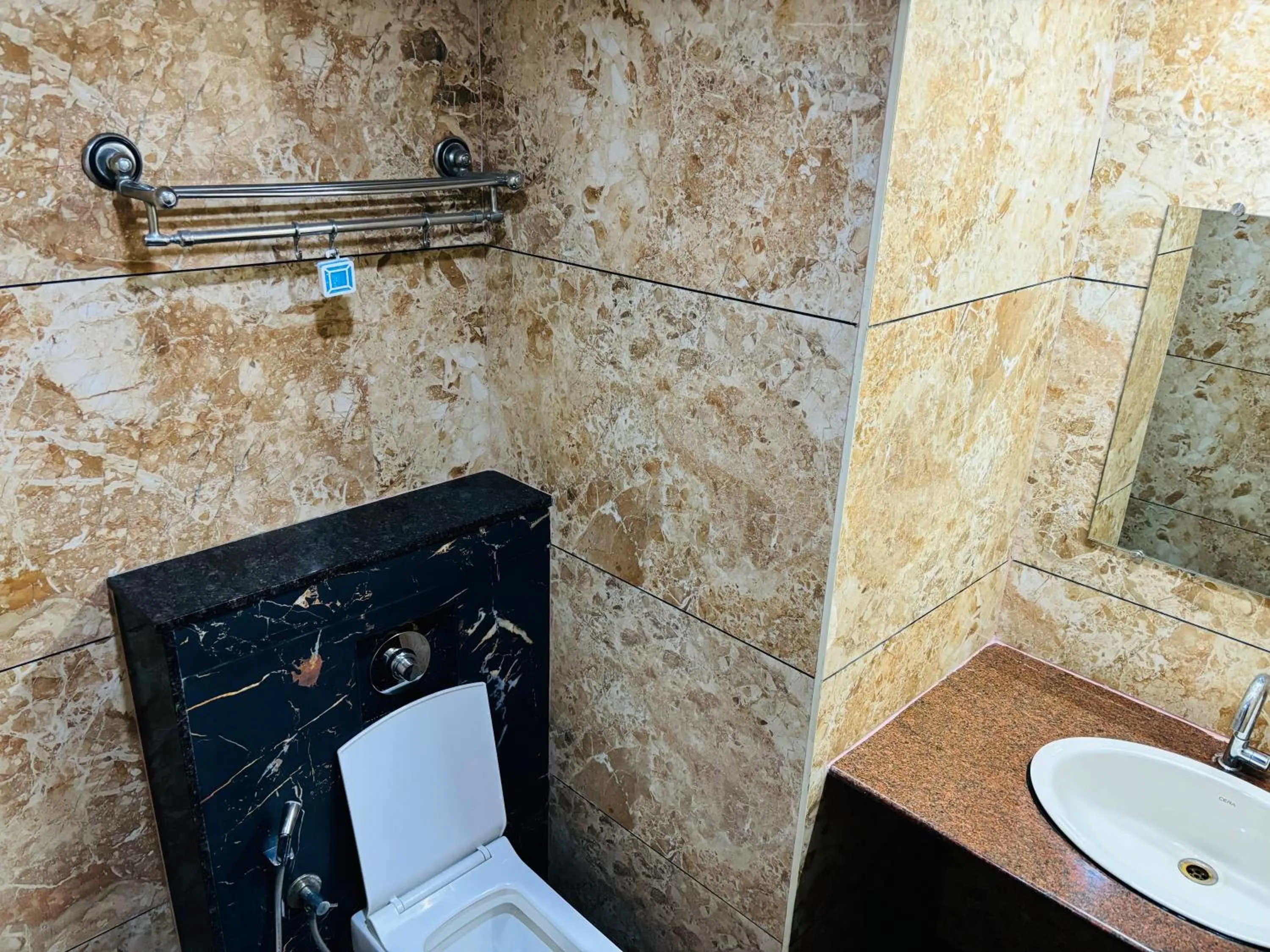 Shower in Hotel Chetan International