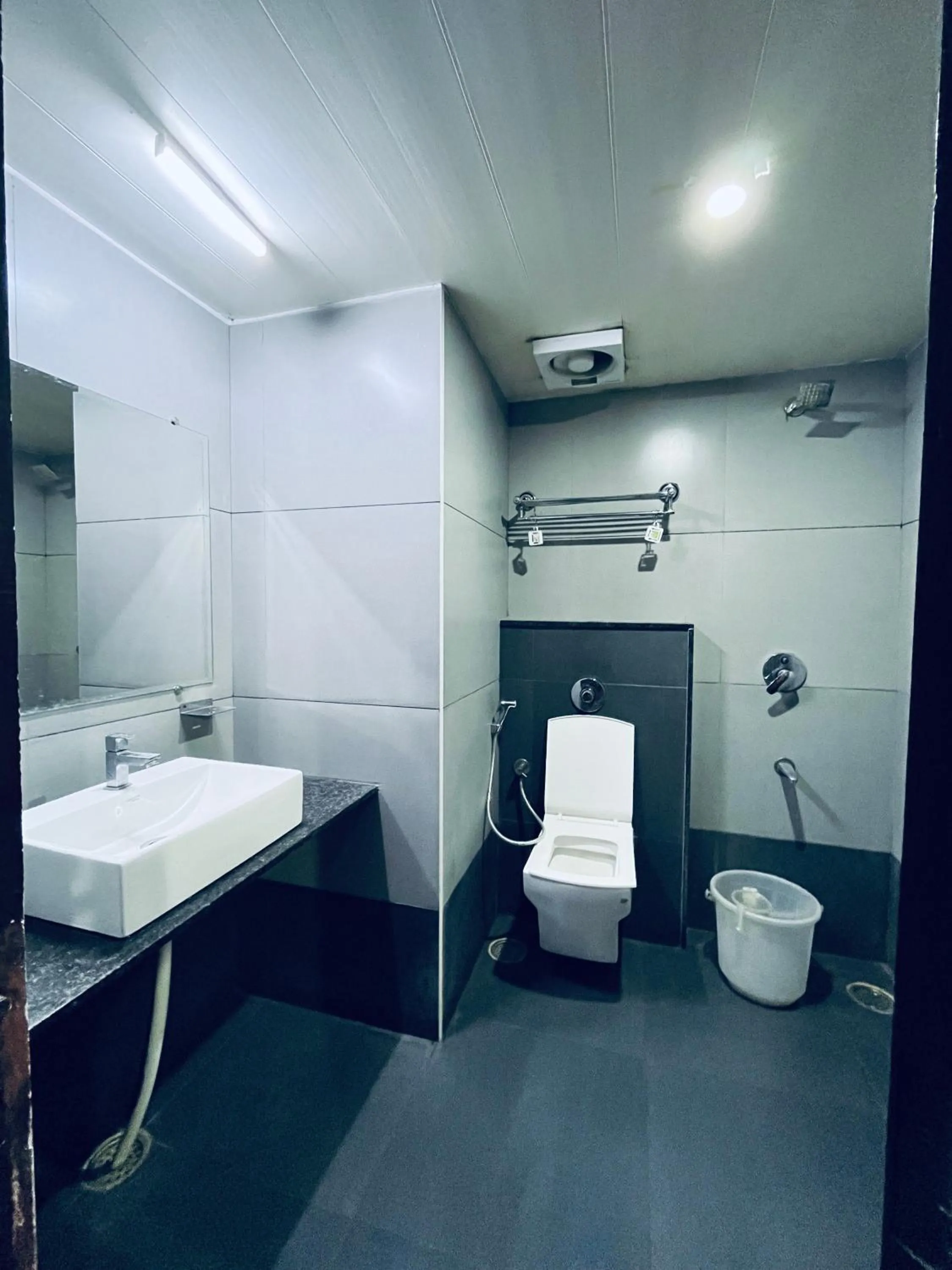 Shower in Hotel Chetan International