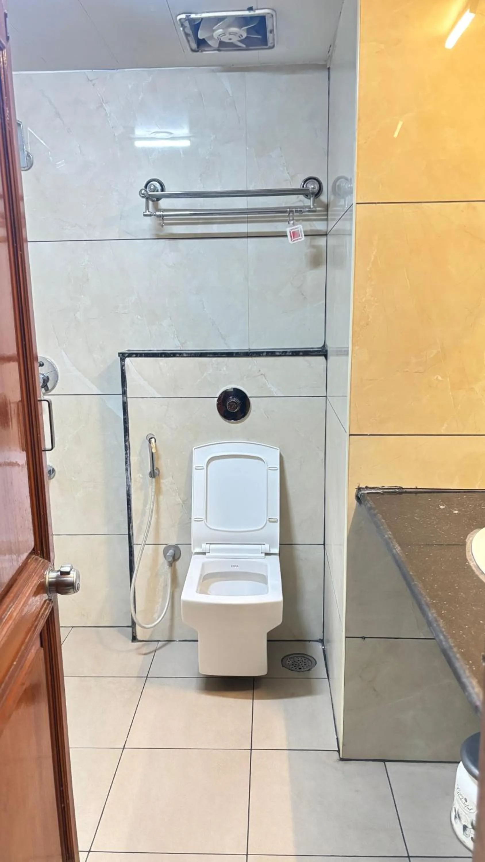 Shower in Hotel Chetan International