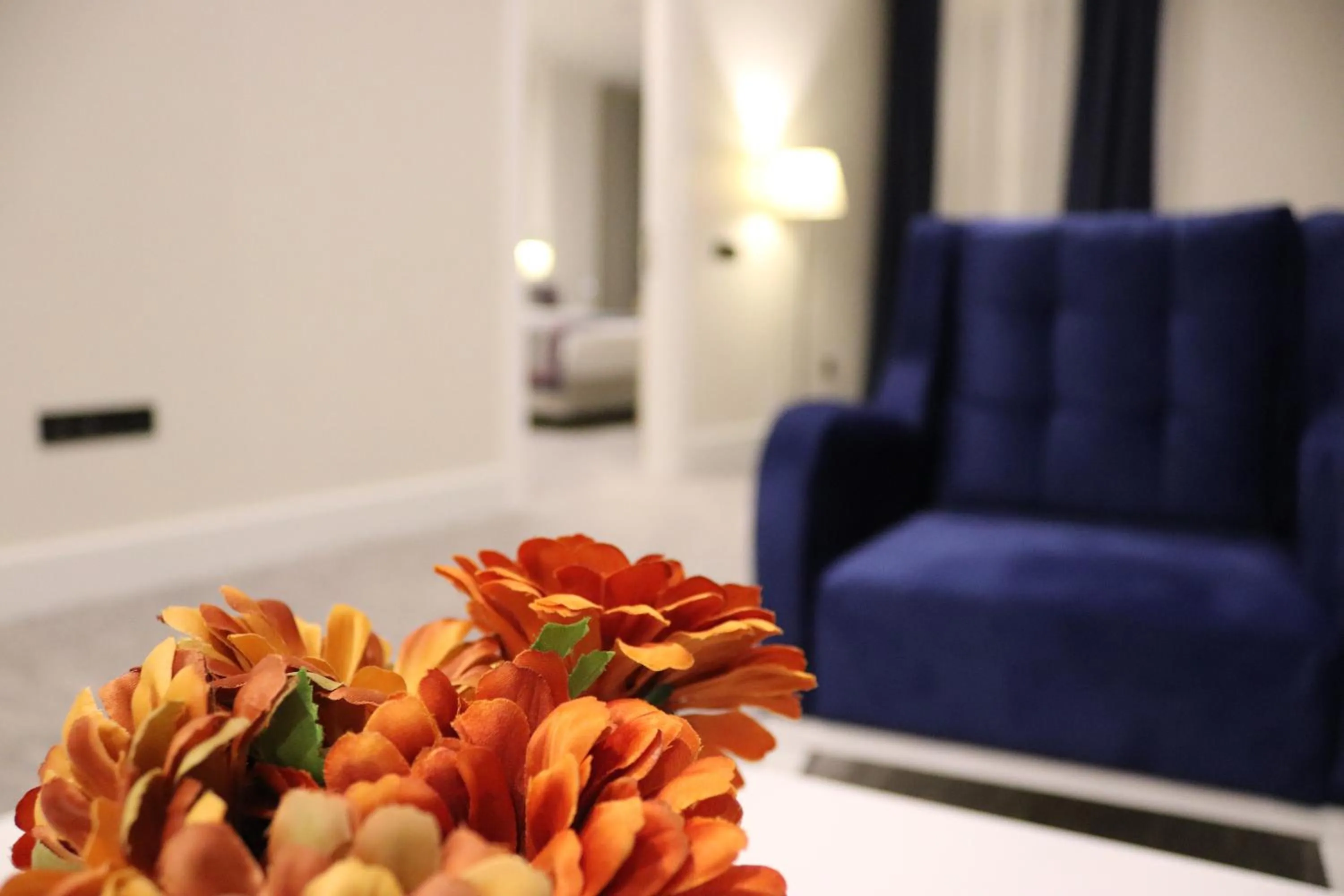 Living room in DES'OTEL