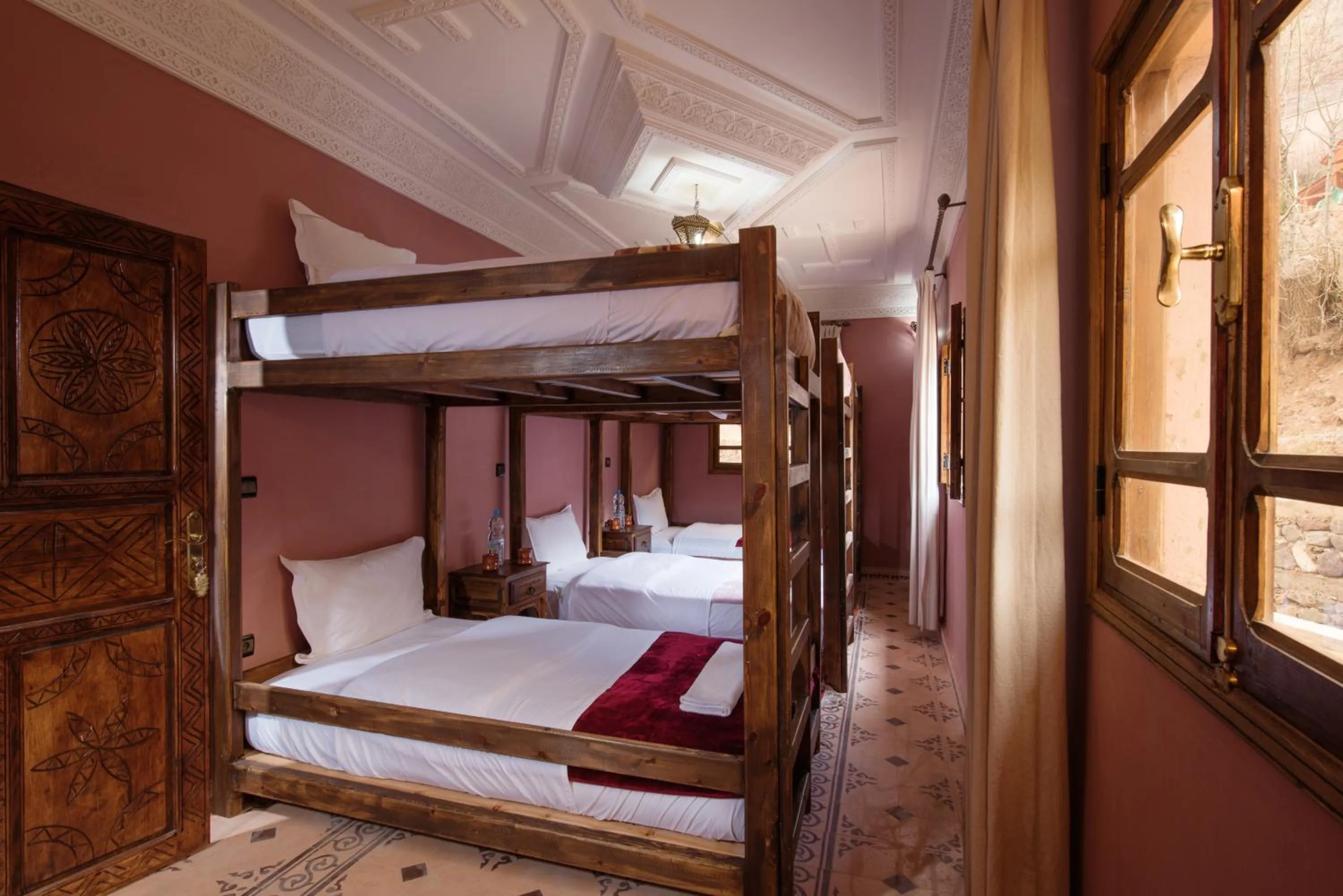 bunk bed, Bed in Imlil Lodge