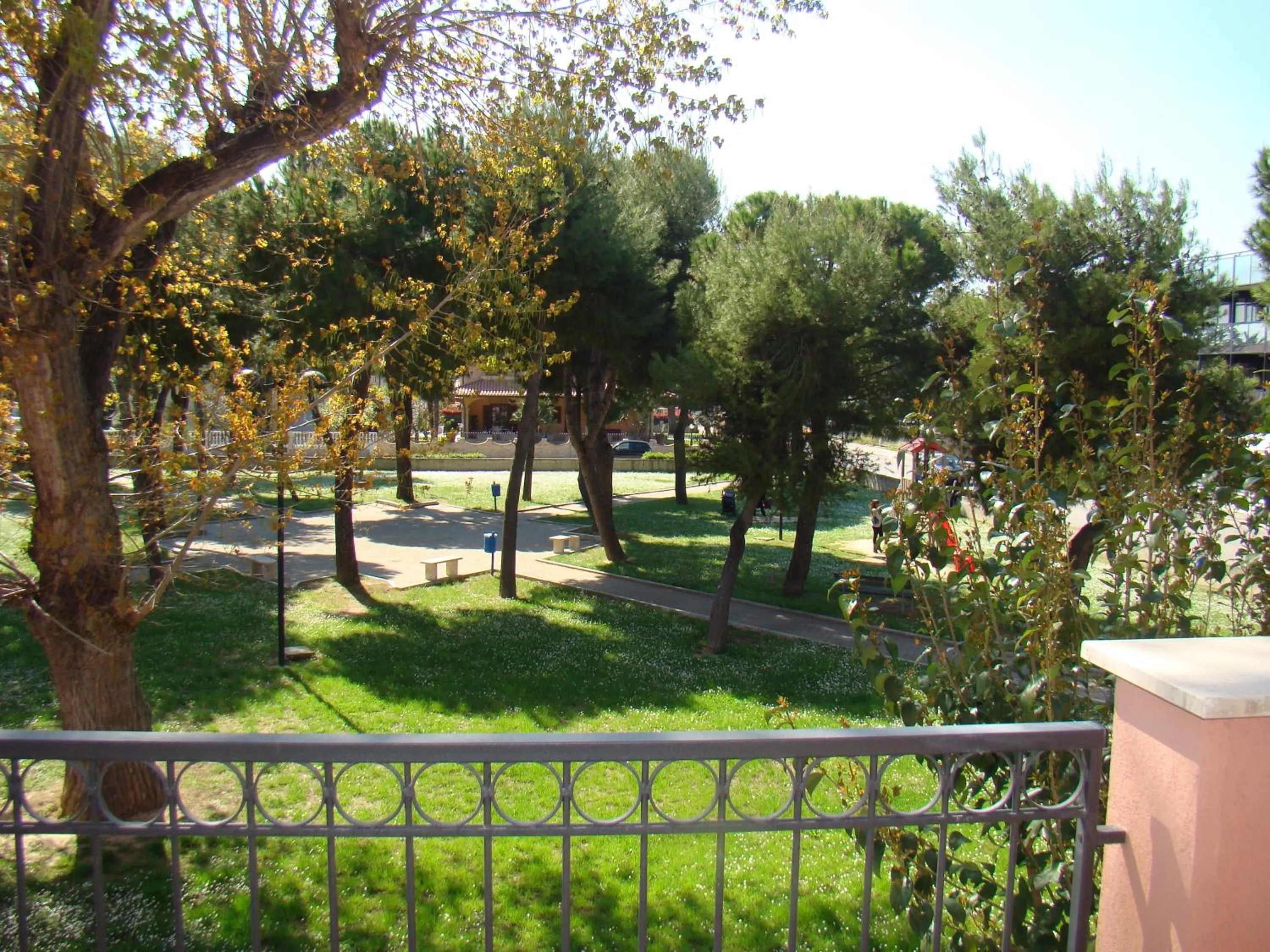 Garden view in Il Casale