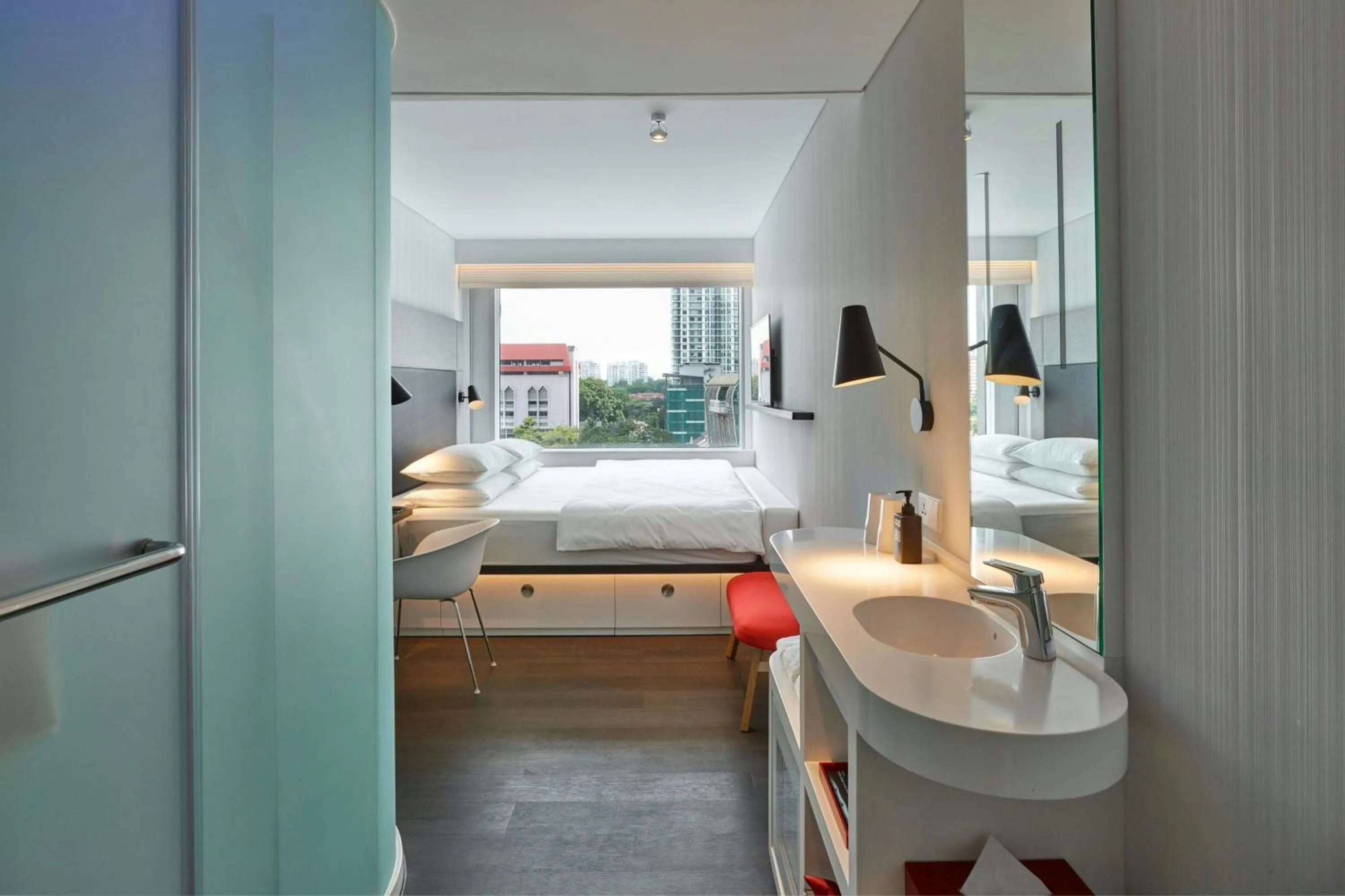 Bedroom, Bed in citizenM Kuala Lumpur
