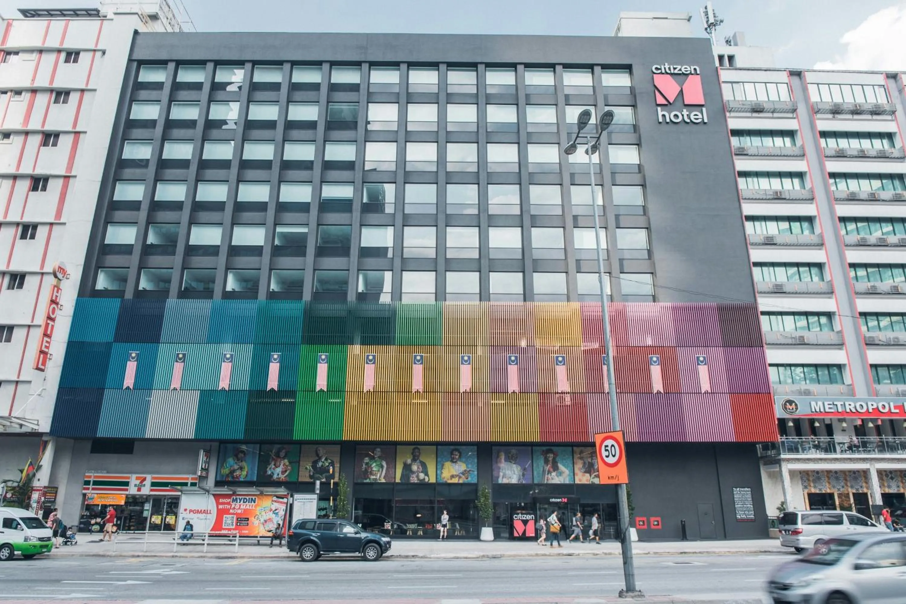 View (from property/room) in citizenM Kuala Lumpur