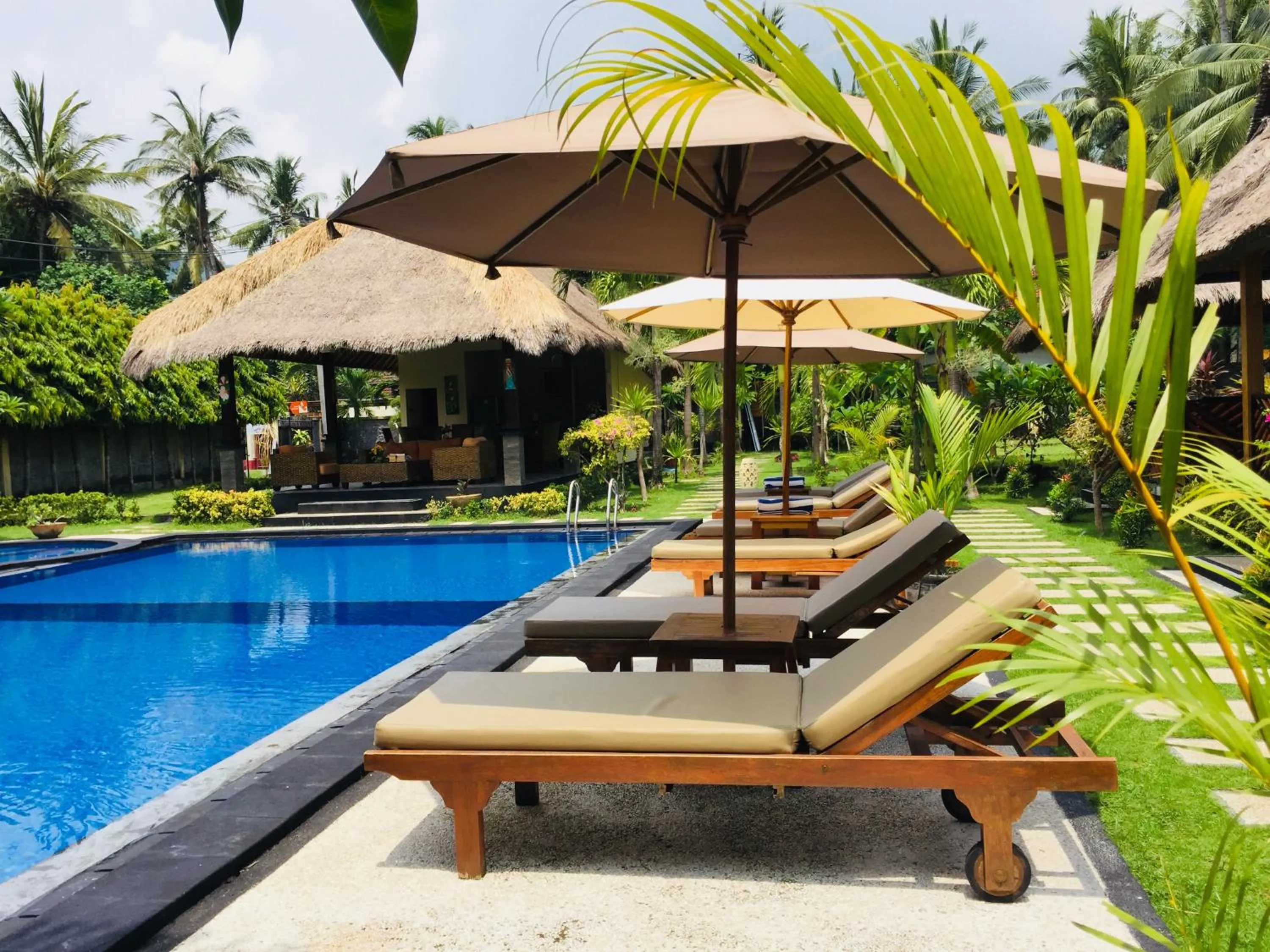 Garden view in Mutiara Bali