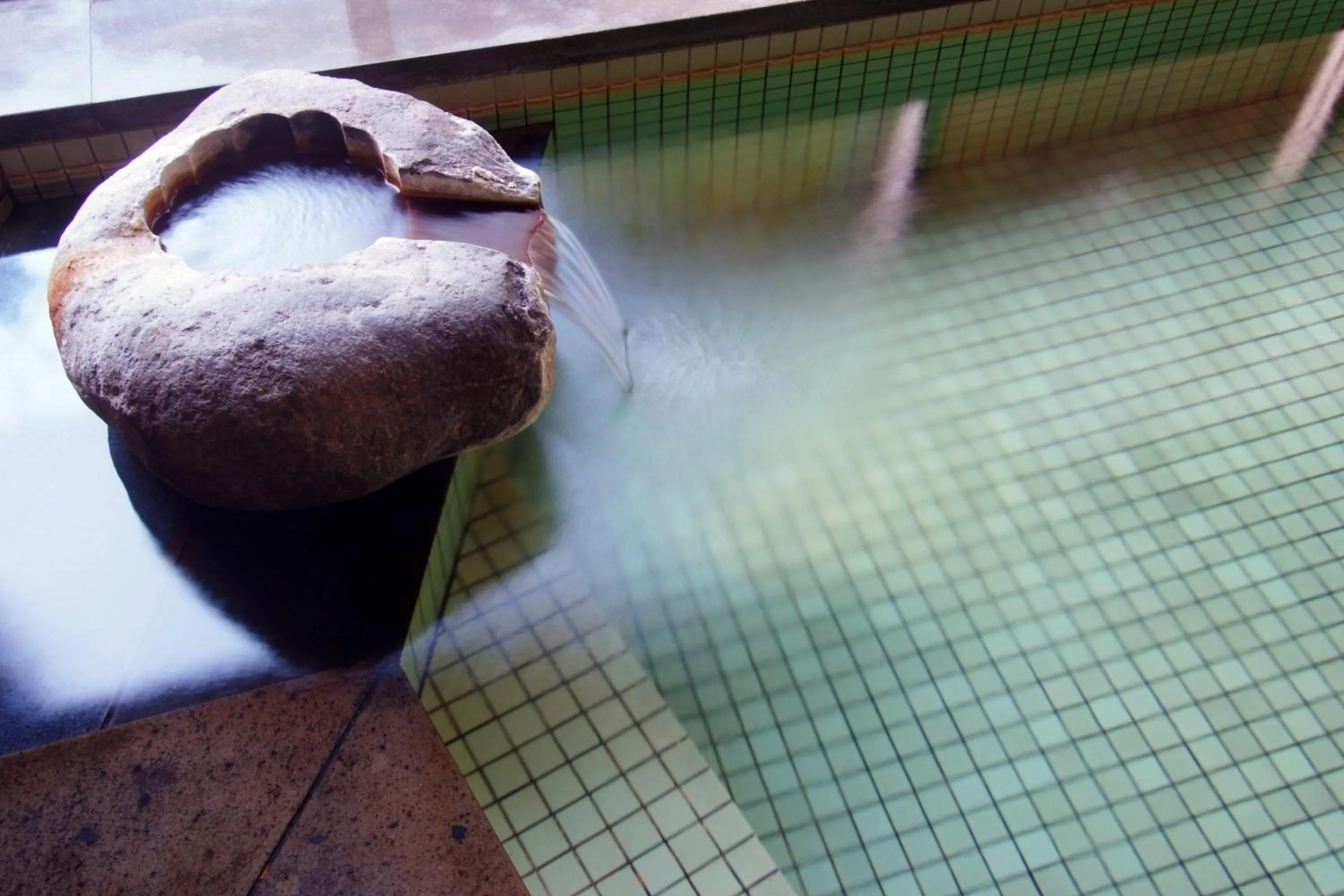 Hot Spring Bath in Yokikan