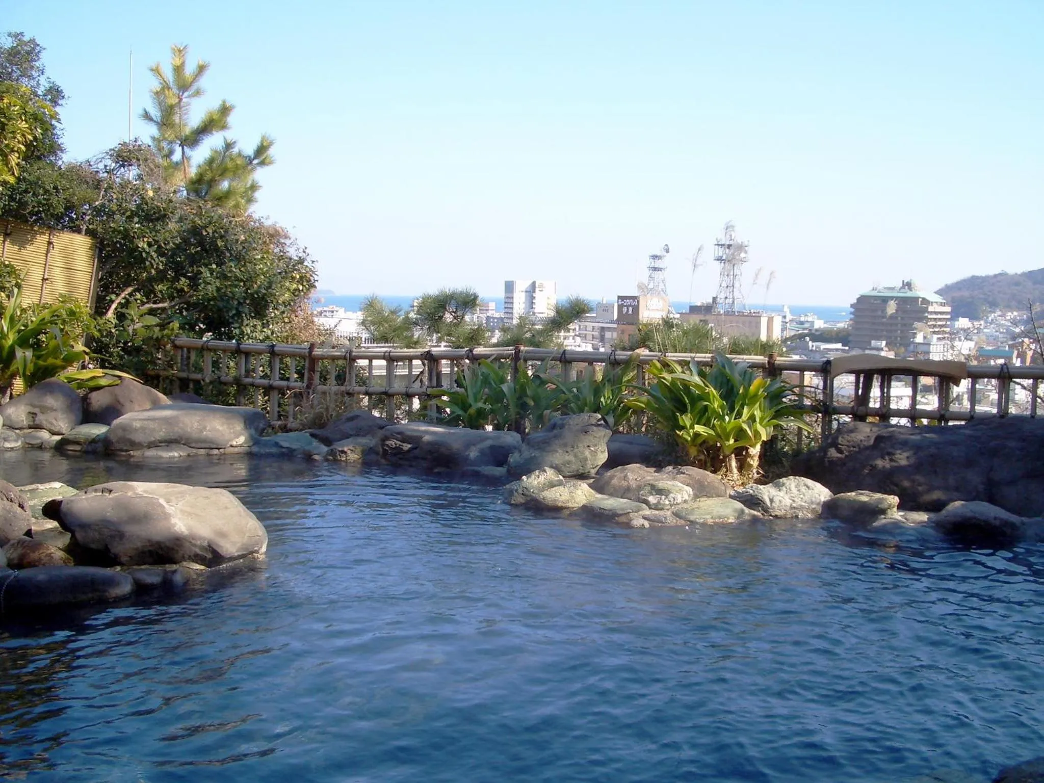 Hot Spring Bath in Yokikan