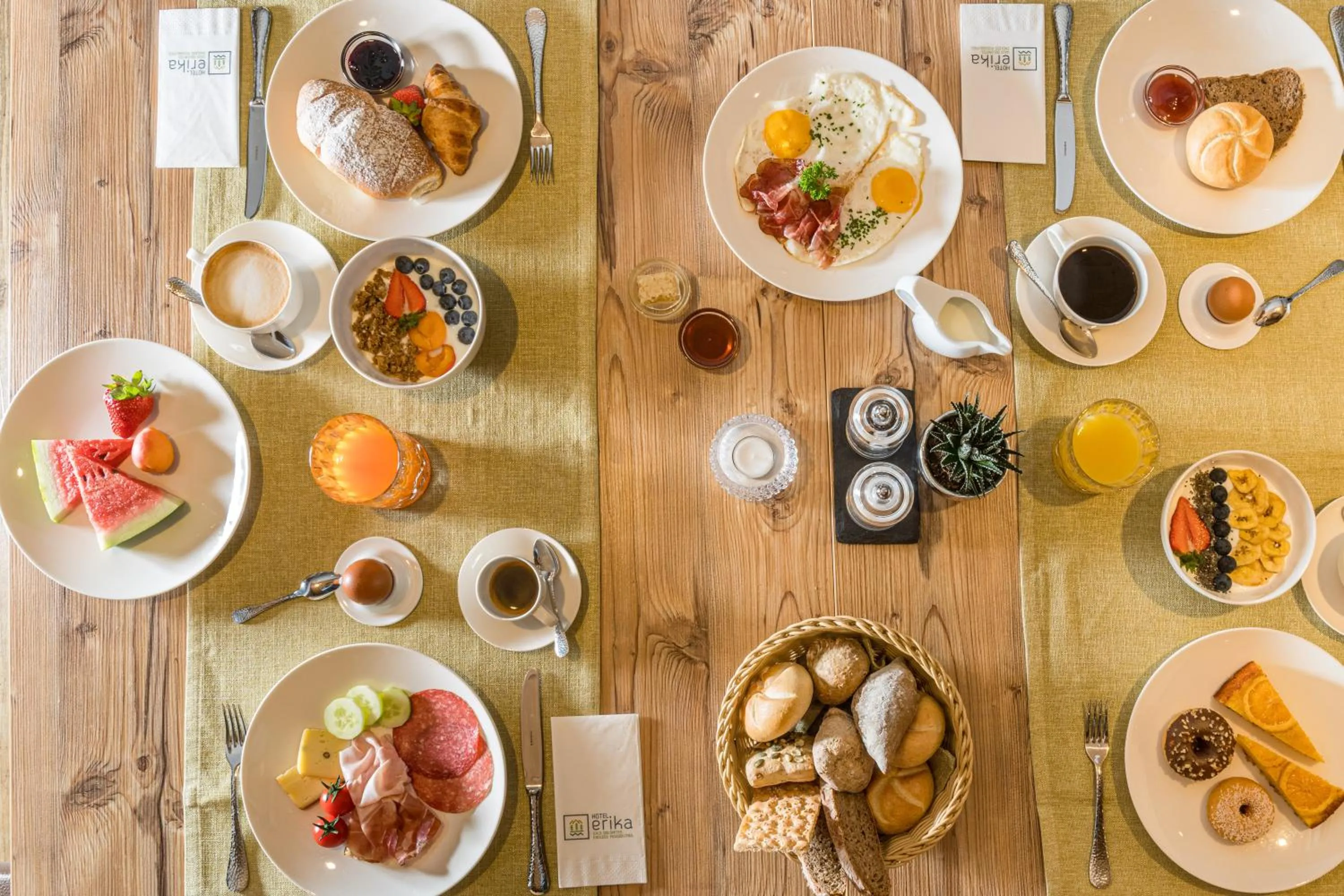 Breakfast in Hotel Erika