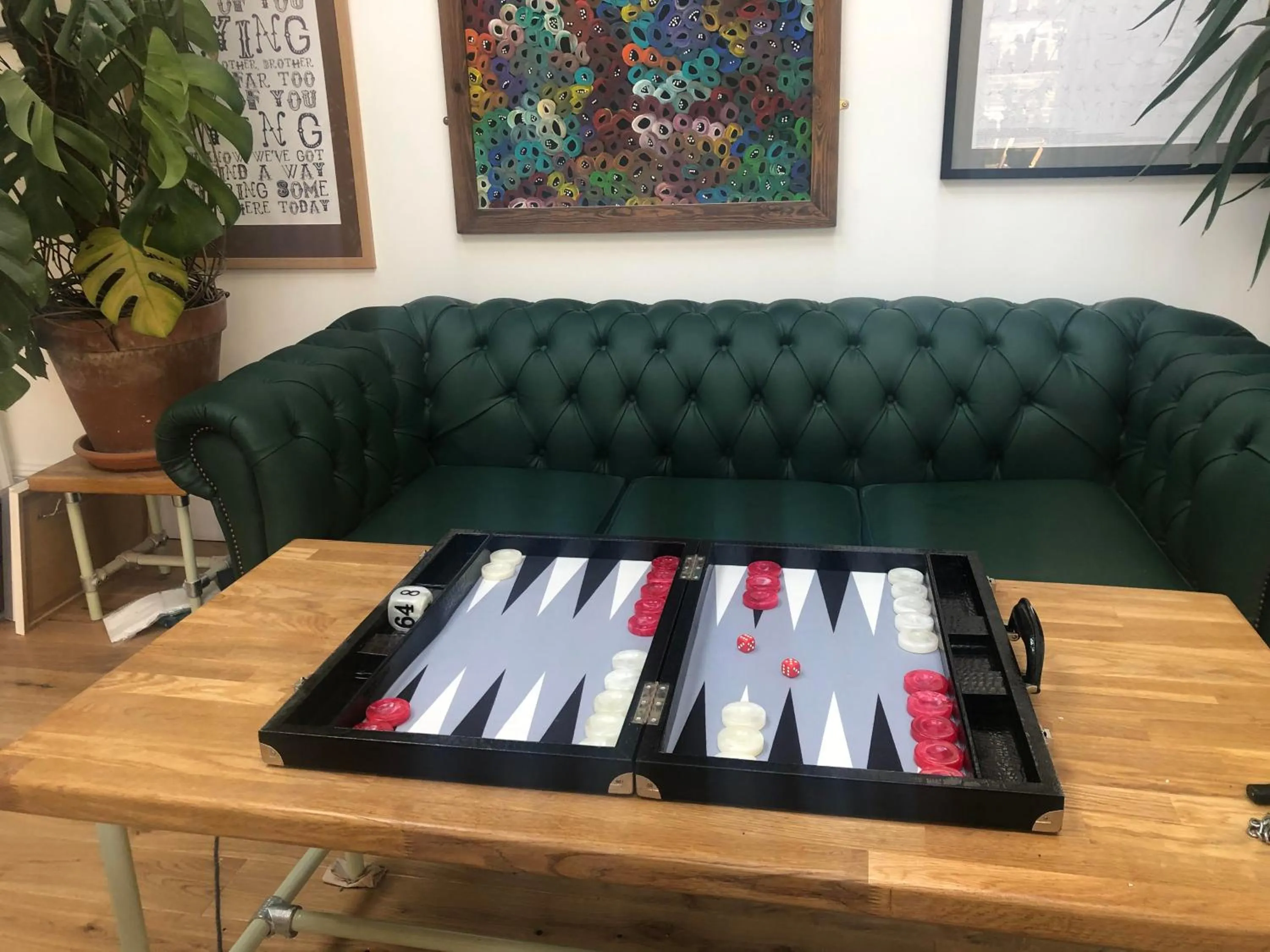 Seating area in The Beetroot