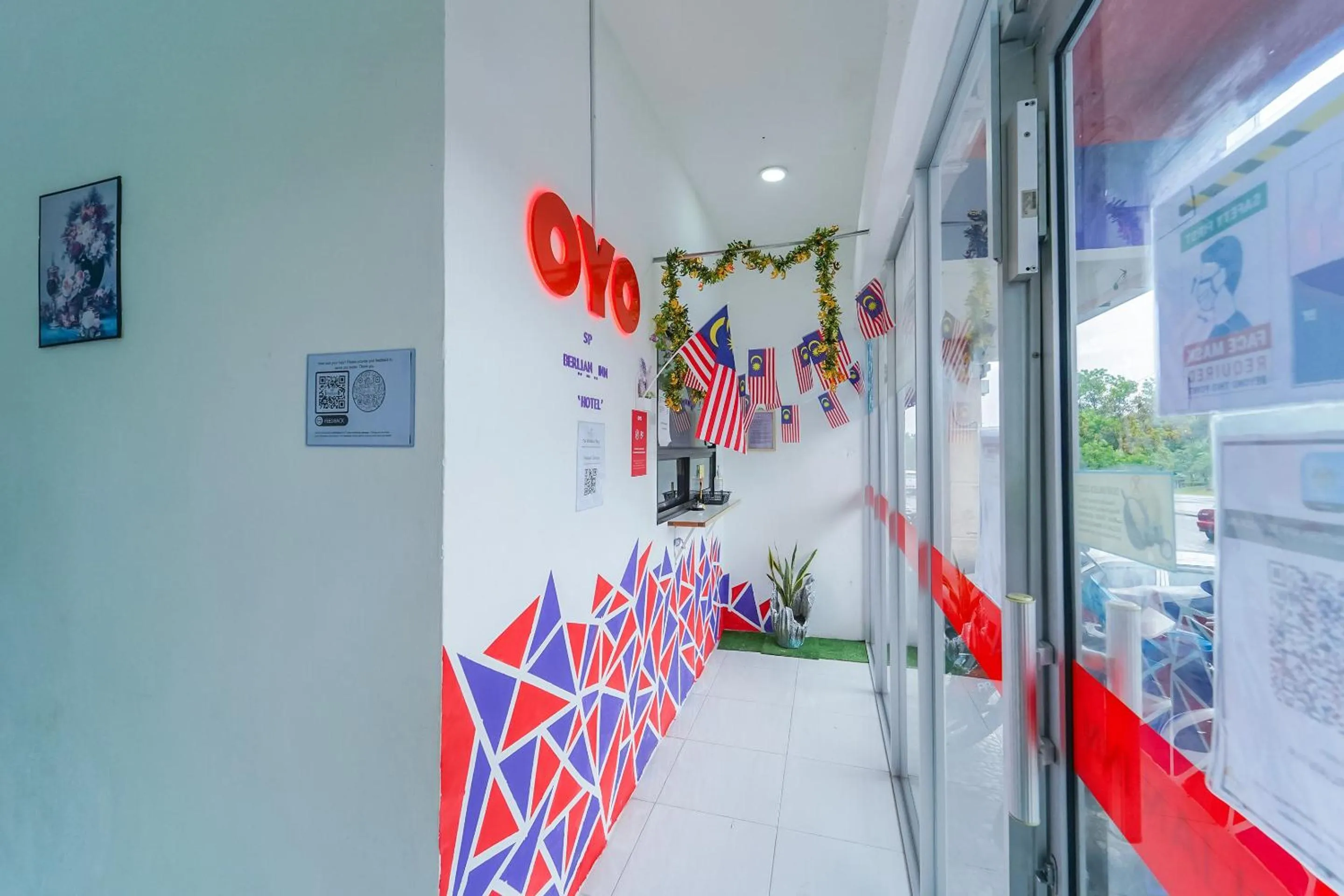 Lobby or reception in OYO 89820 Sp Berlian Inn