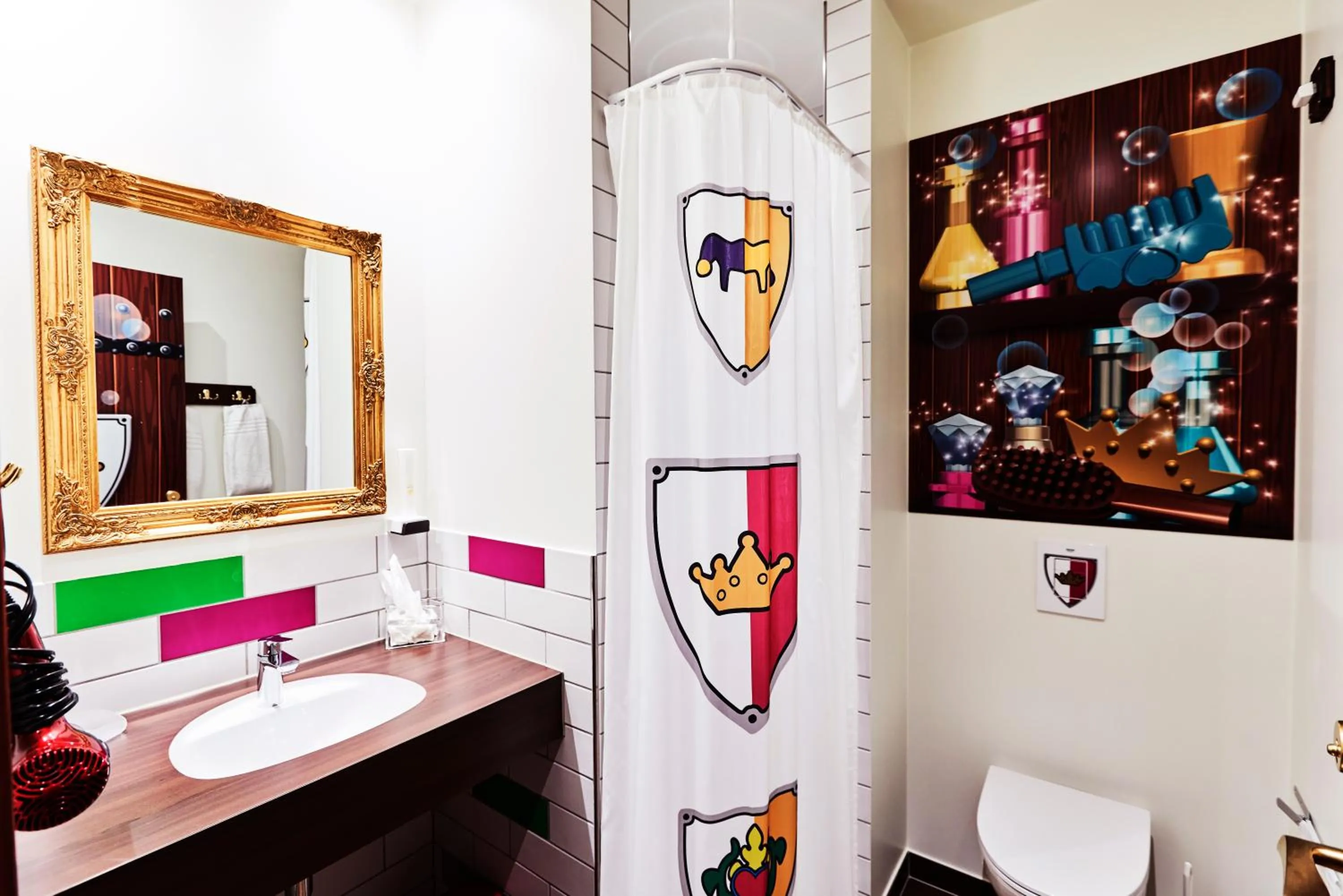 Bathroom in LEGOLAND Castle Hotel