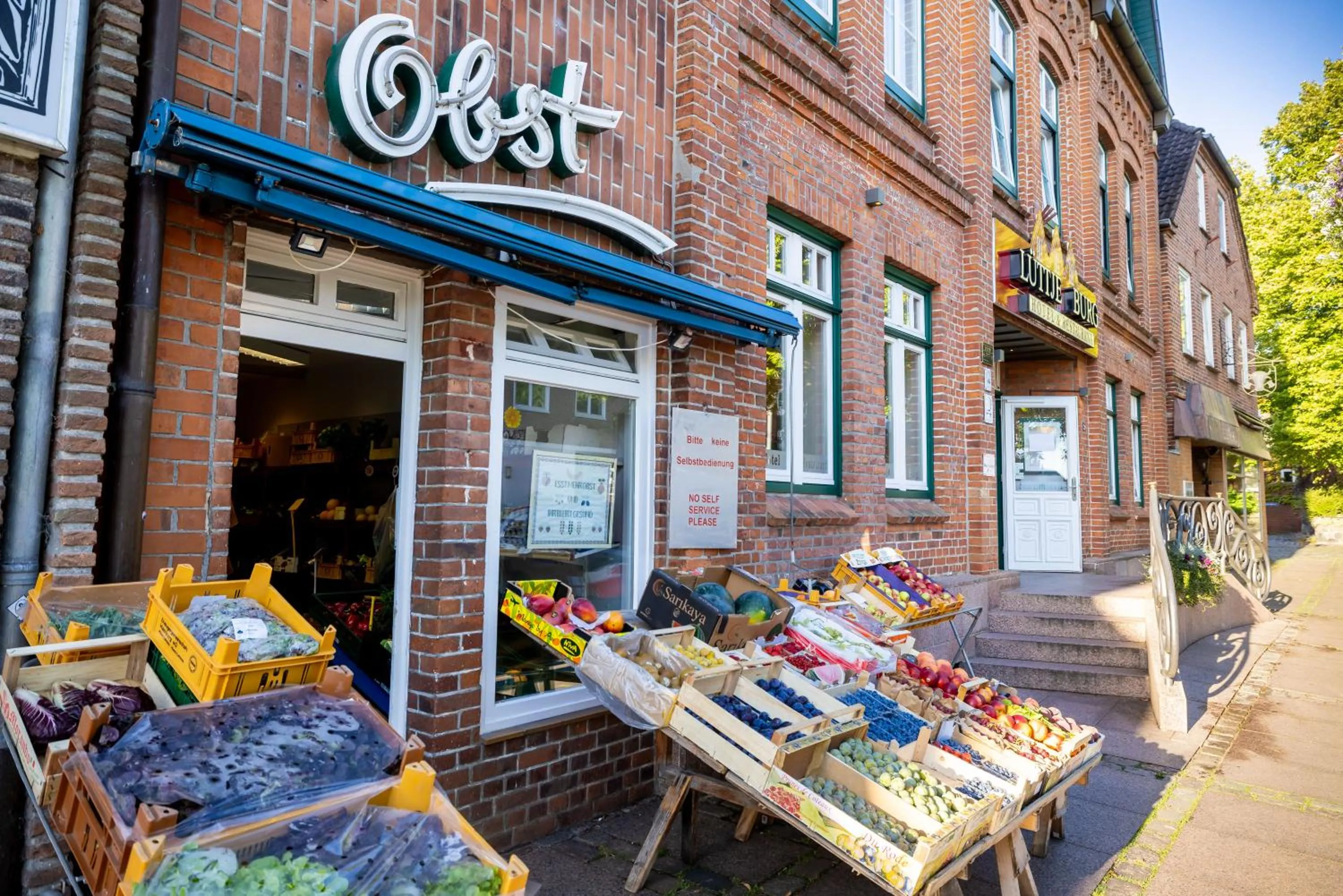 Property building in Hotel Lüttje Burg