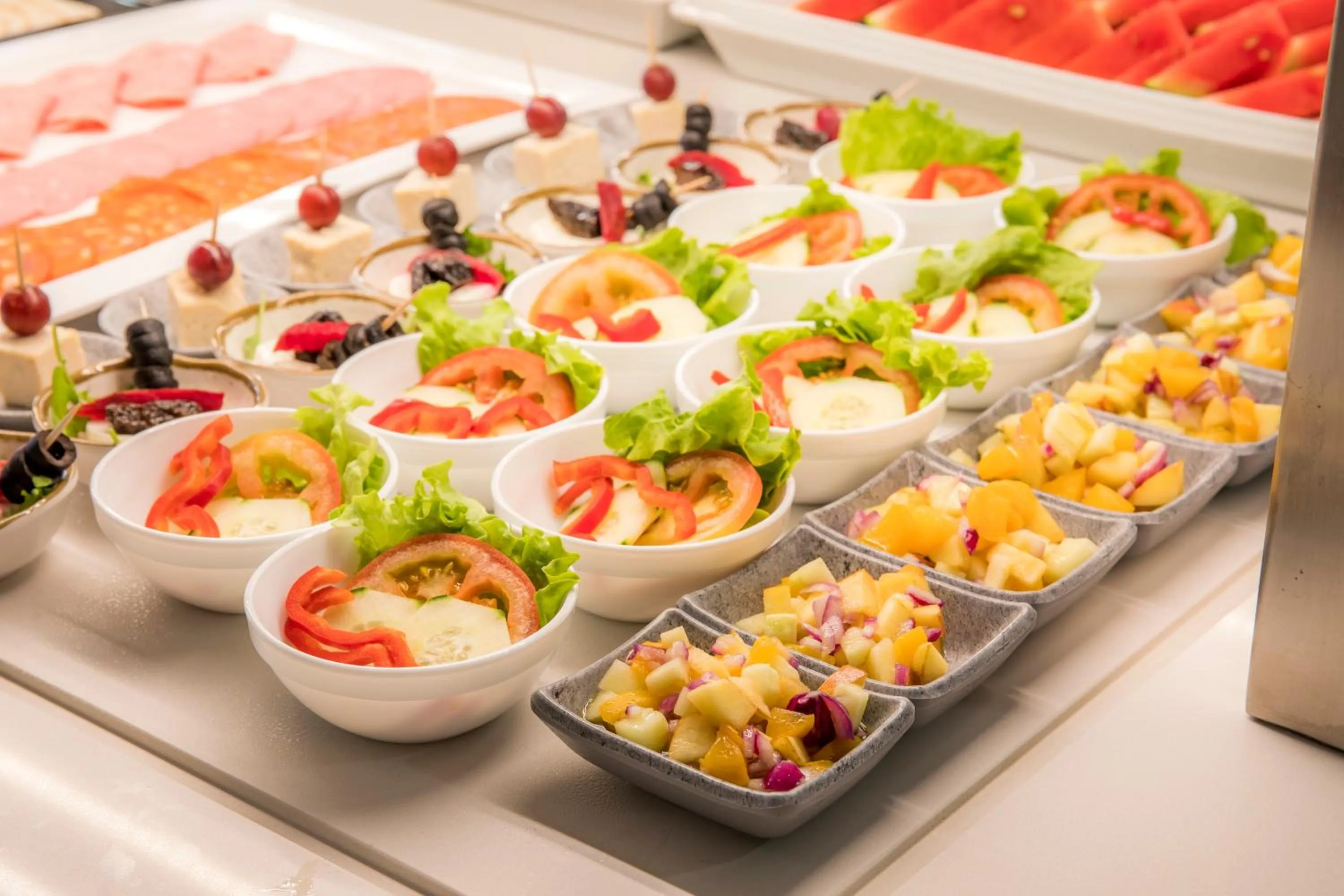 Breakfast in Clube Porto Mos - Sunplace Hotels & Beach Resort