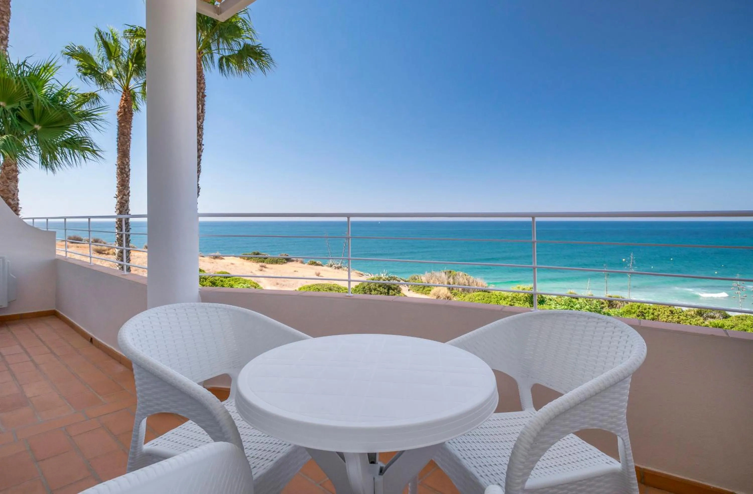 Balcony/Terrace in Clube Porto Mos - Sunplace Hotels & Beach Resort