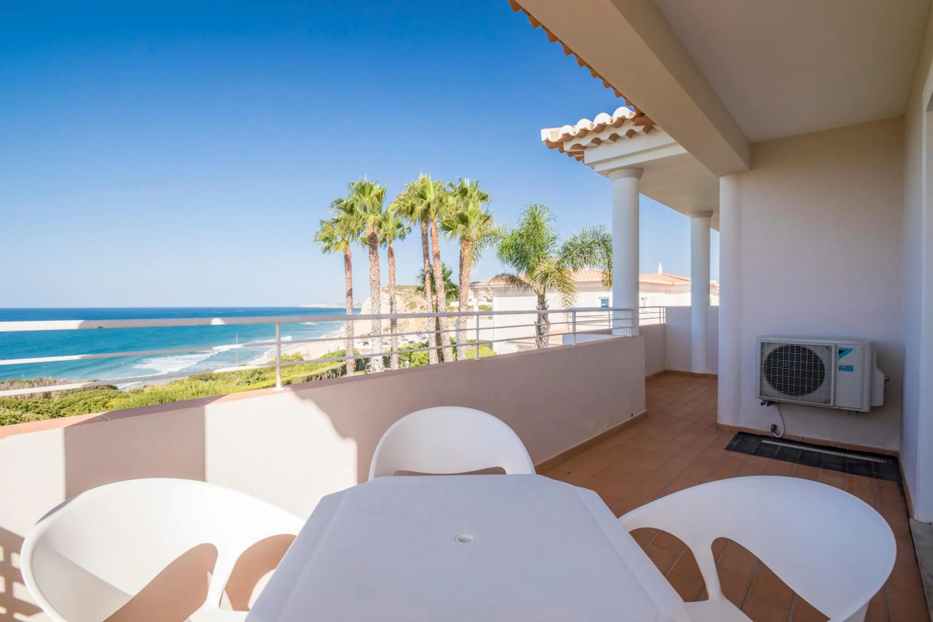 Balcony/Terrace in Clube Porto Mos - Sunplace Hotels & Beach Resort