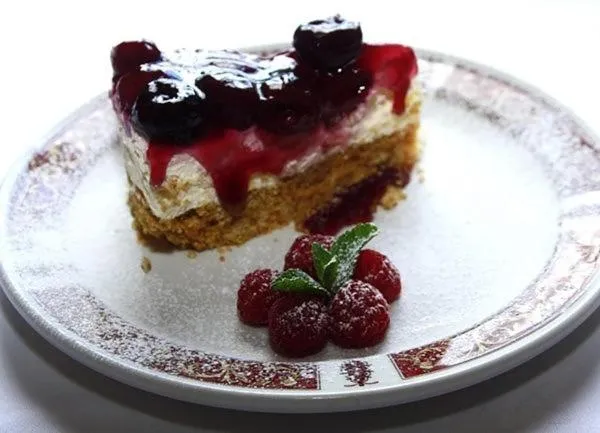 Food close-up in The Griffin Hotel