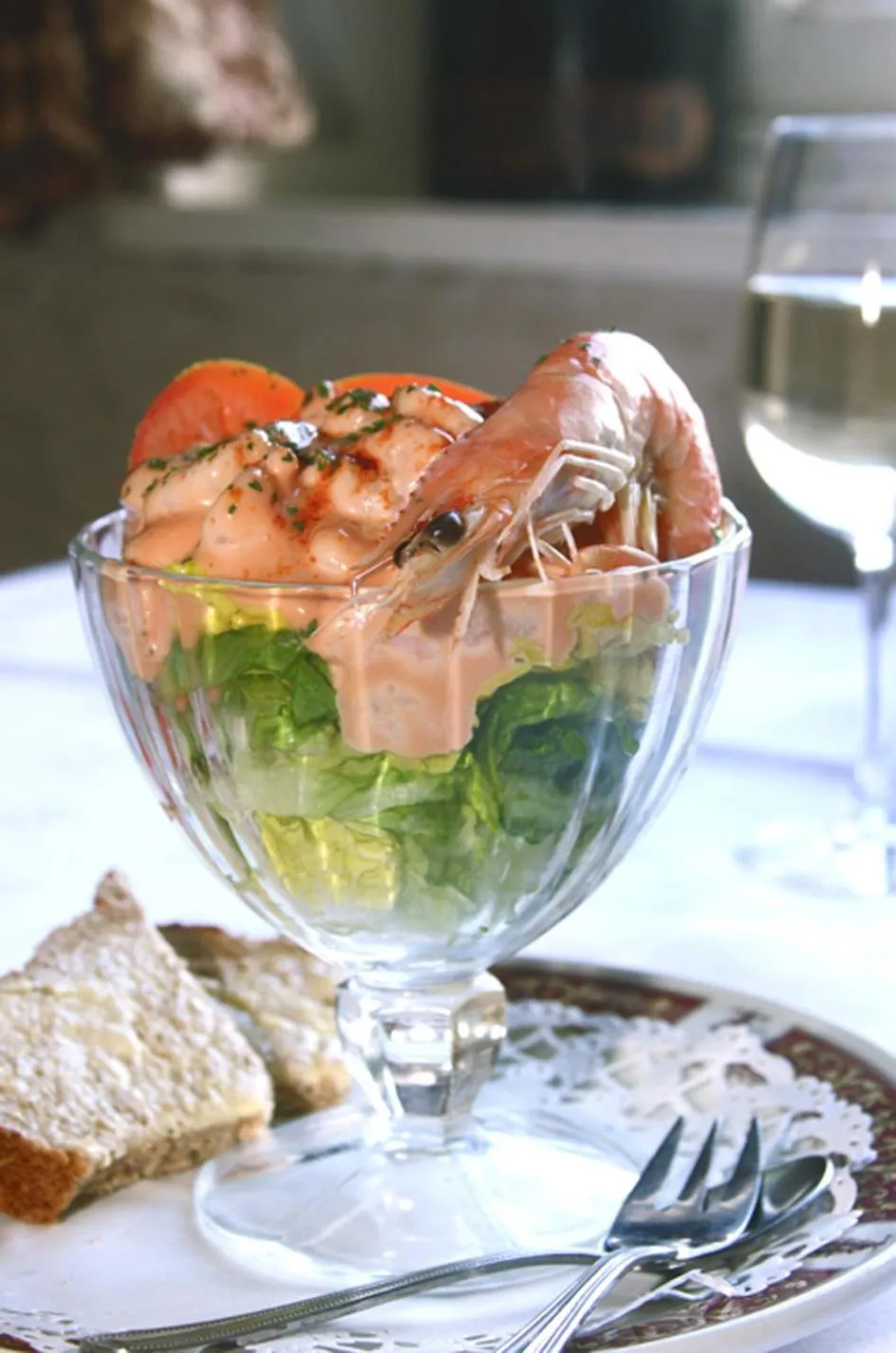 Food close-up in The Griffin Hotel