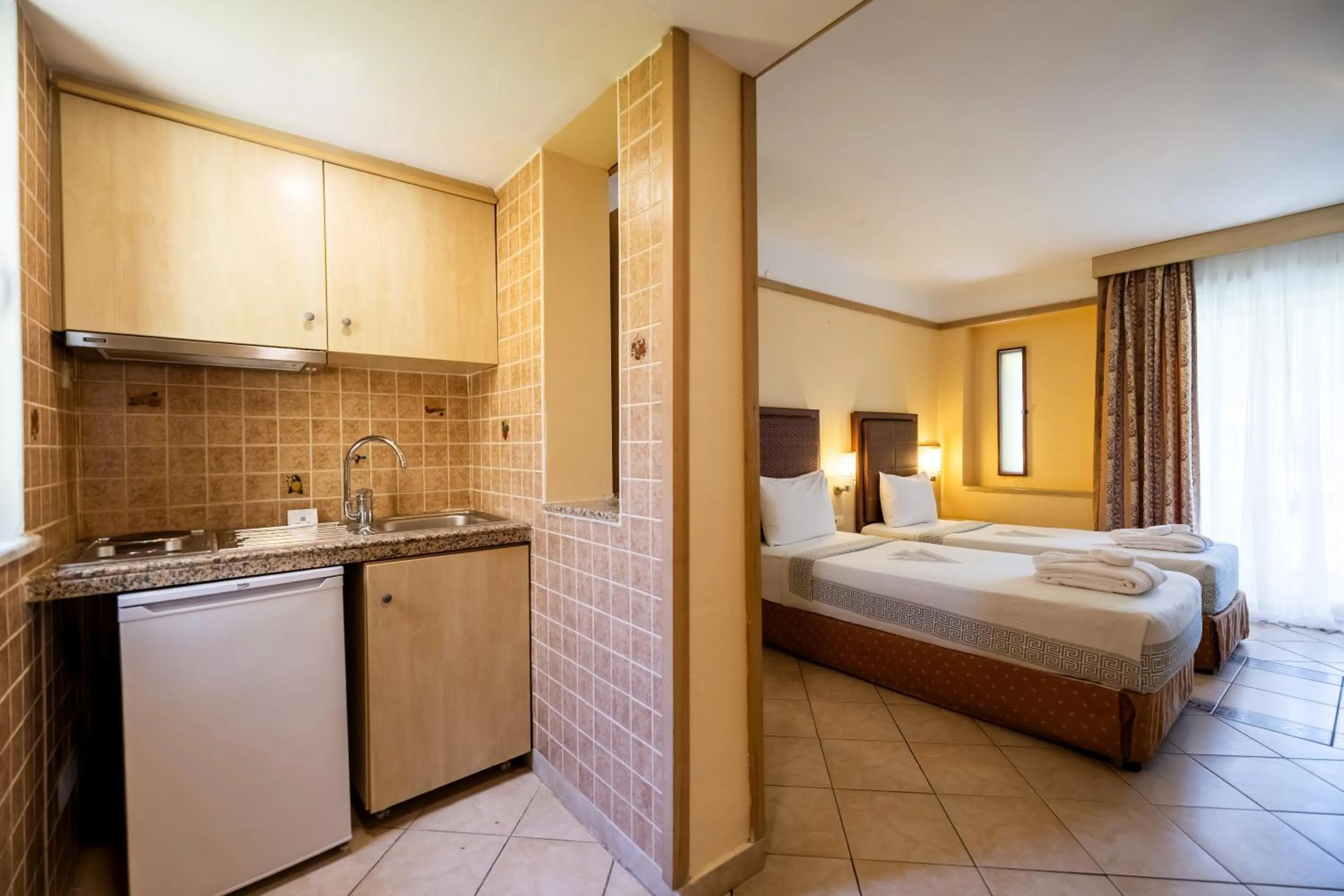 kitchen, Bed in VONRESORT Golden Beach & Aqua - Kids Concept-Ultra All Inclusive