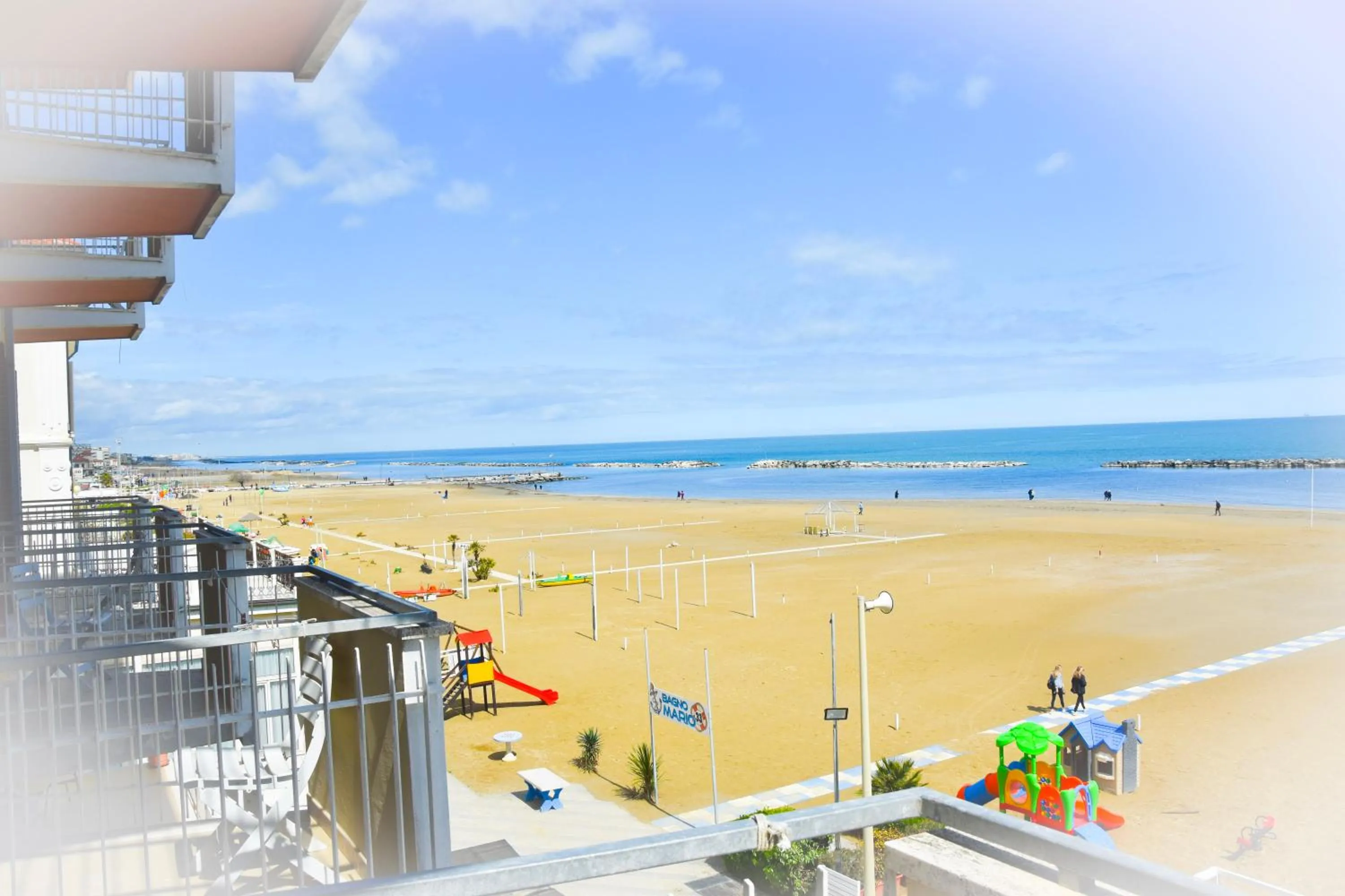 Sea view in Hotel Suprem sul Mare