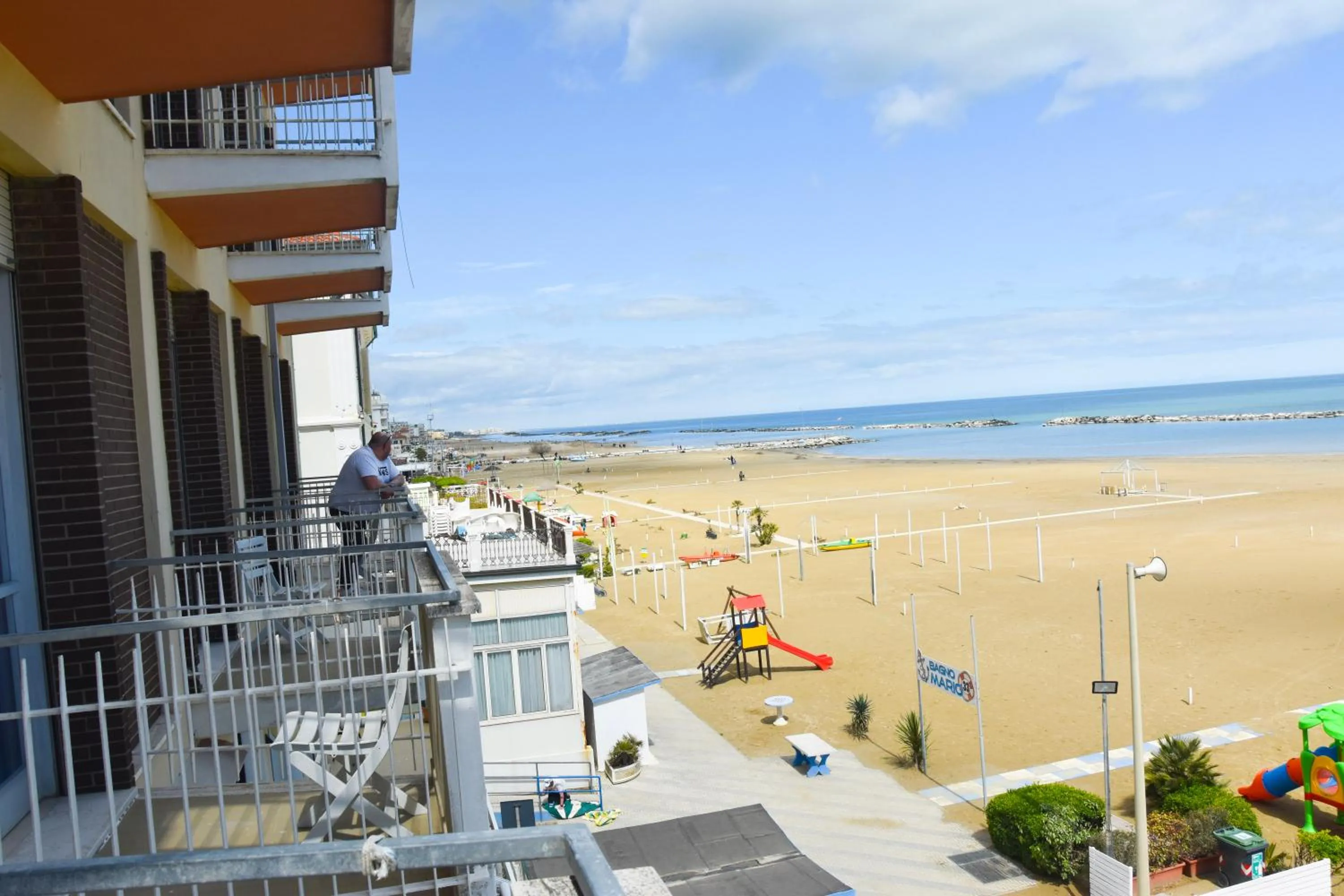 Balcony/Terrace in Hotel Suprem sul Mare