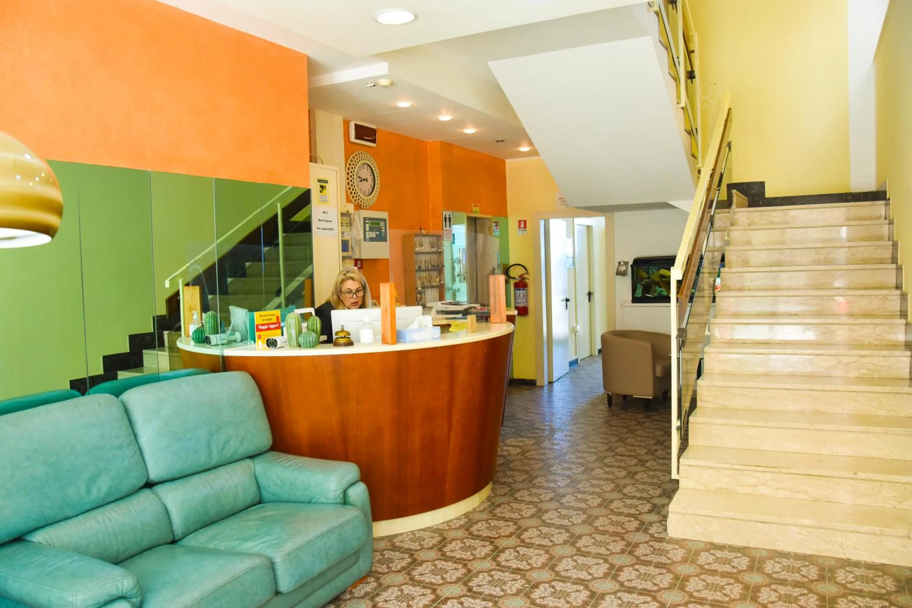 Lobby or reception in Hotel Suprem sul Mare