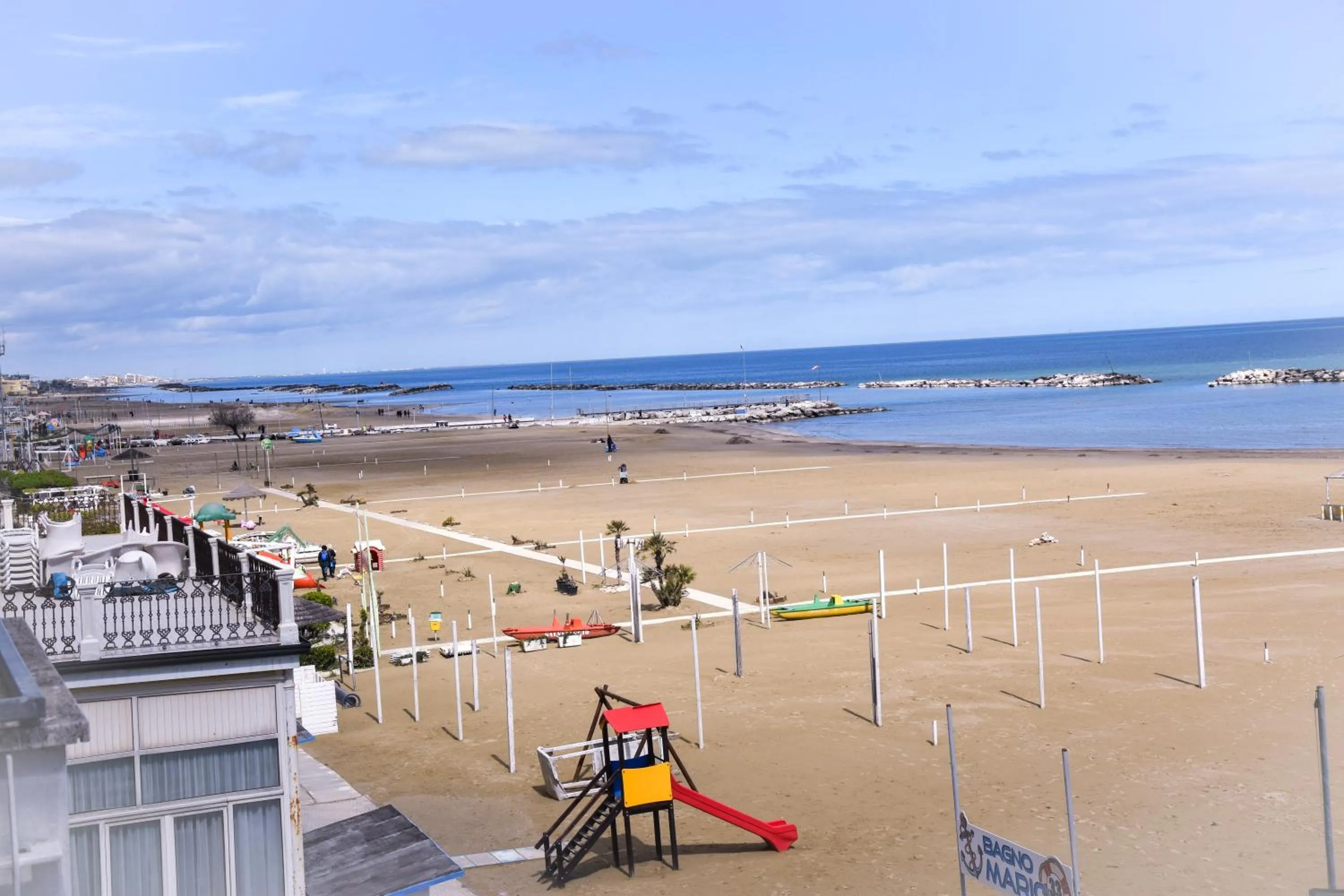Sea view in Hotel Suprem sul Mare