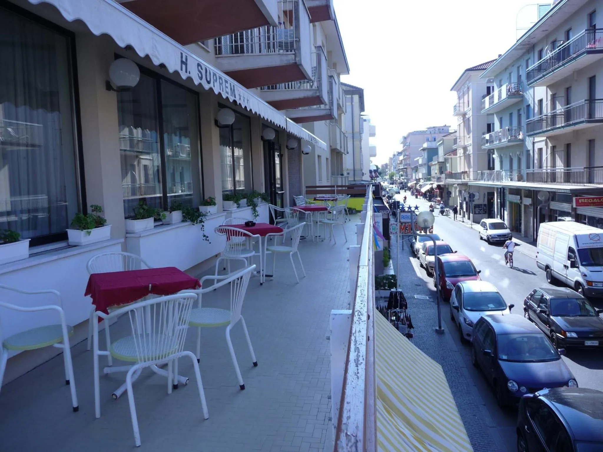 Balcony/Terrace in Hotel Suprem sul Mare
