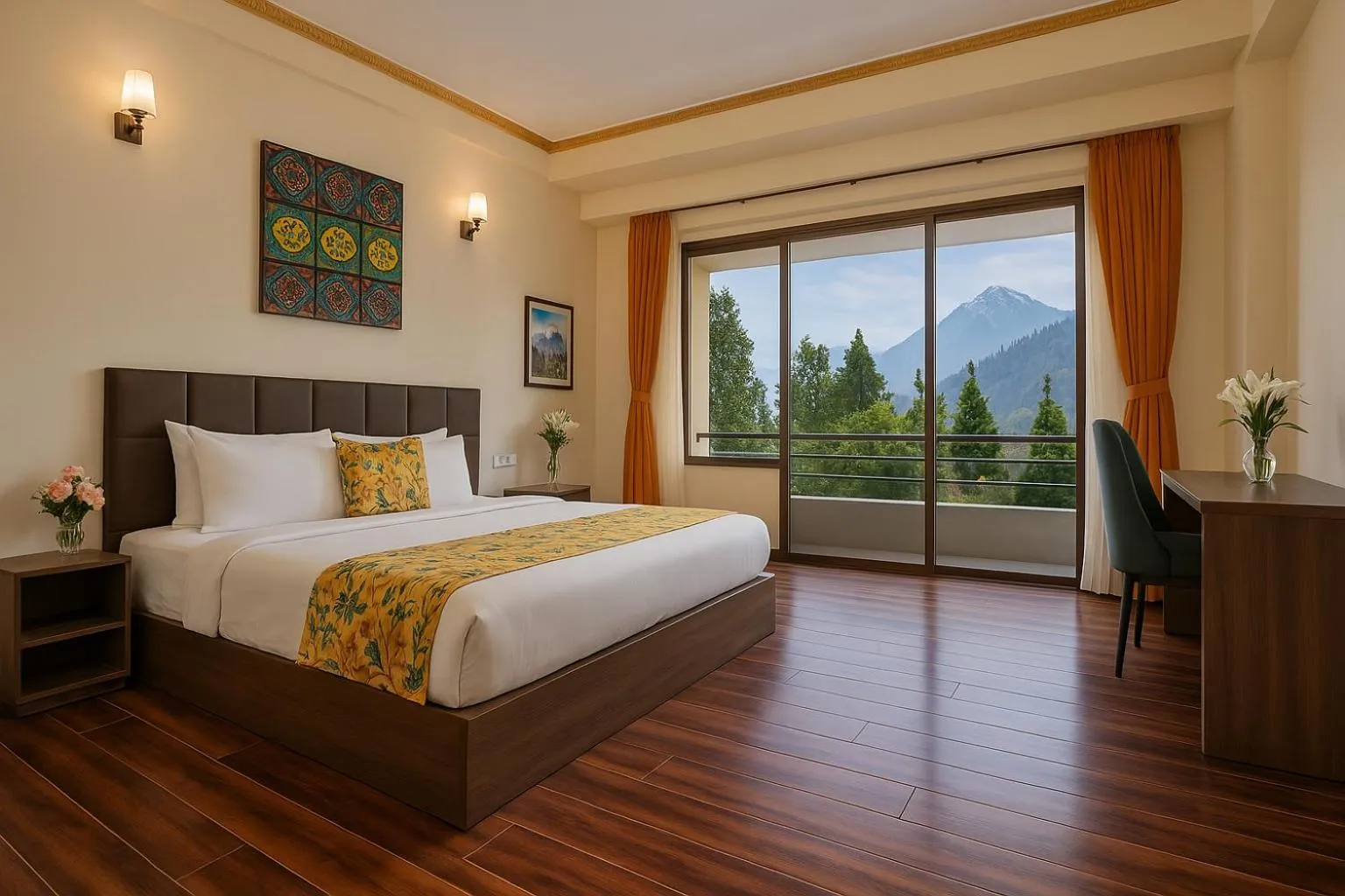Bed in Summit Norling Resort & Spa