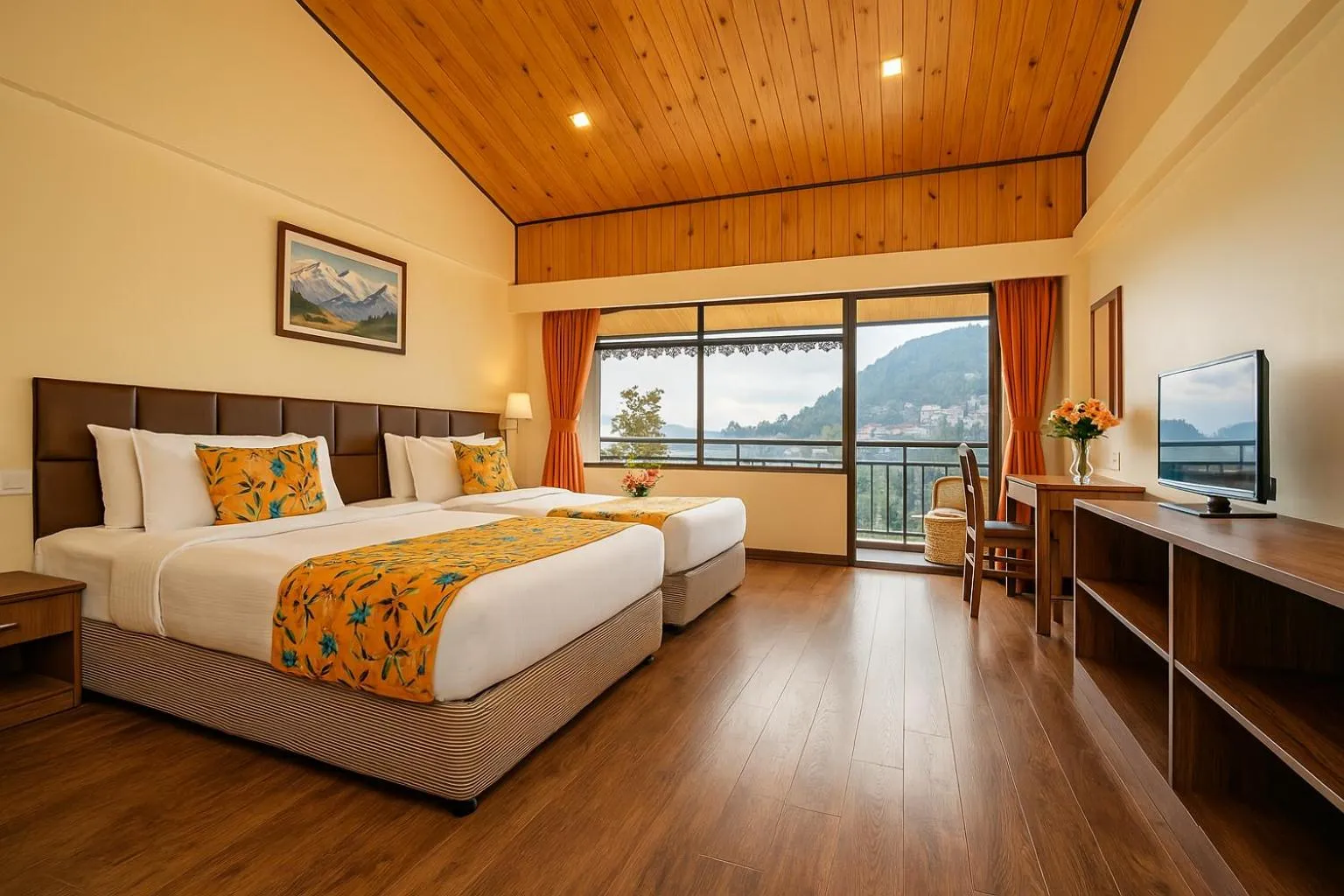 Bed in Summit Norling Resort & Spa
