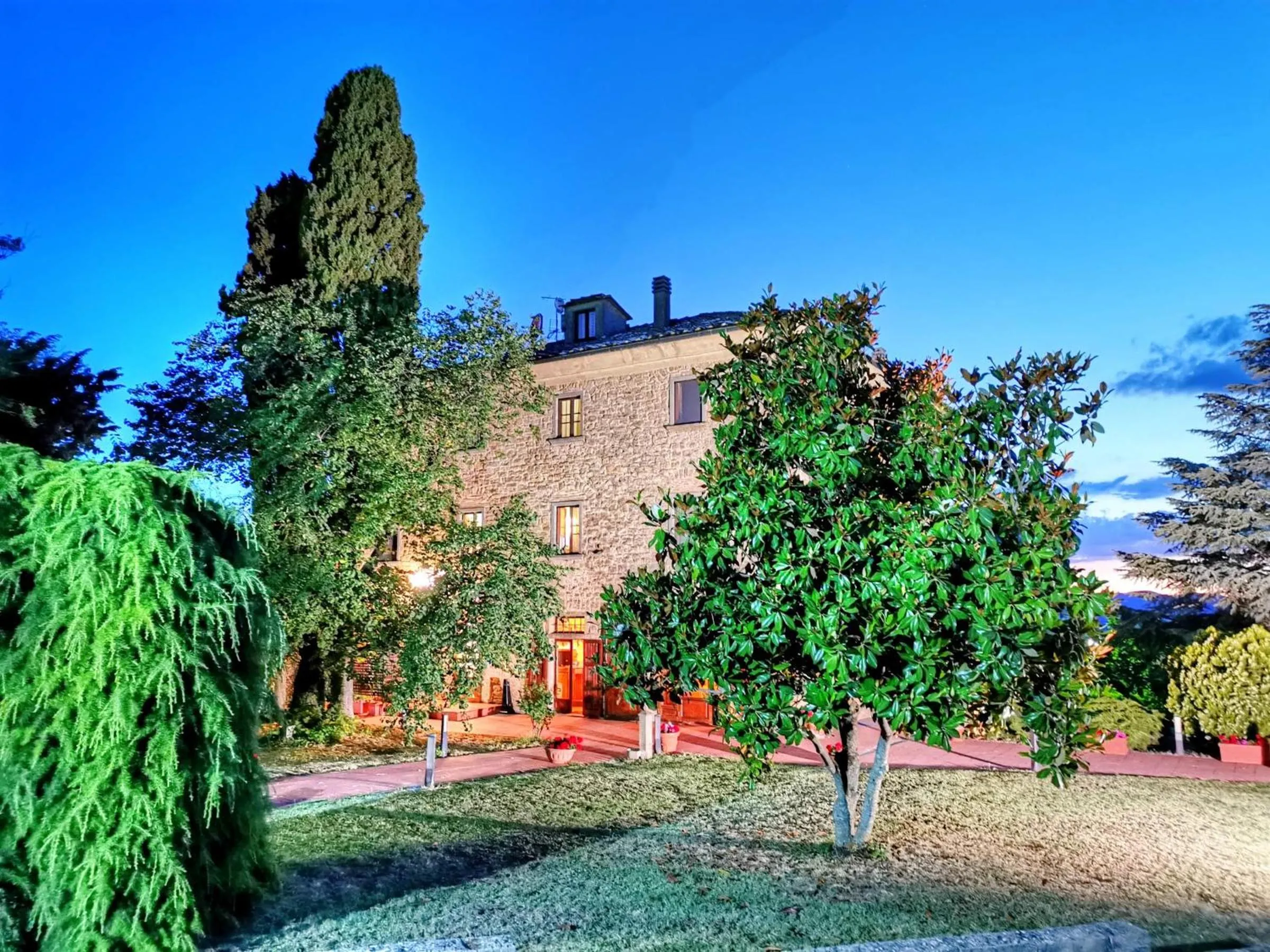 Property building in Hotel Residence Villa Rioddi