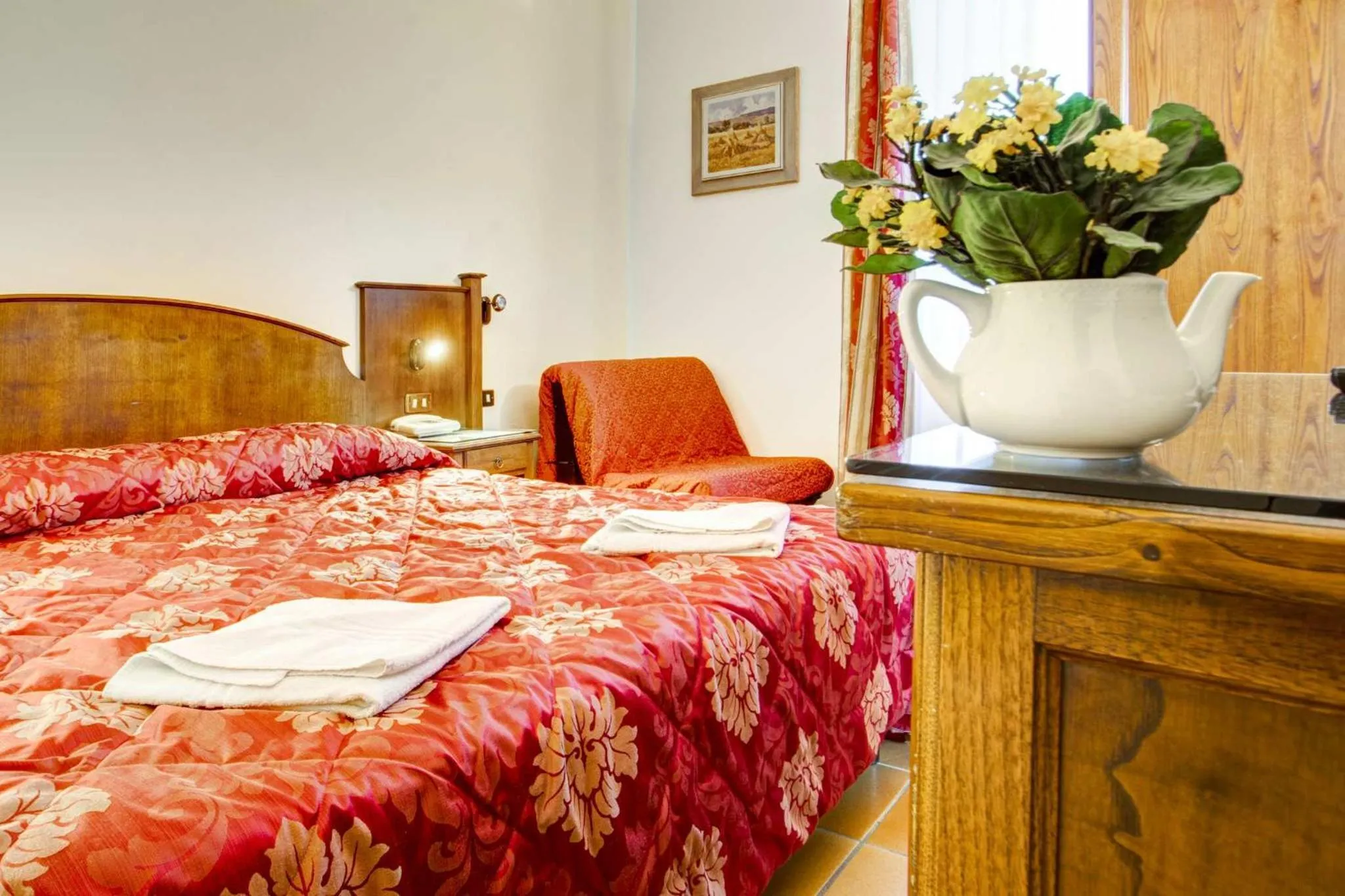 Bedroom, Bed in Hotel Residence Villa Rioddi