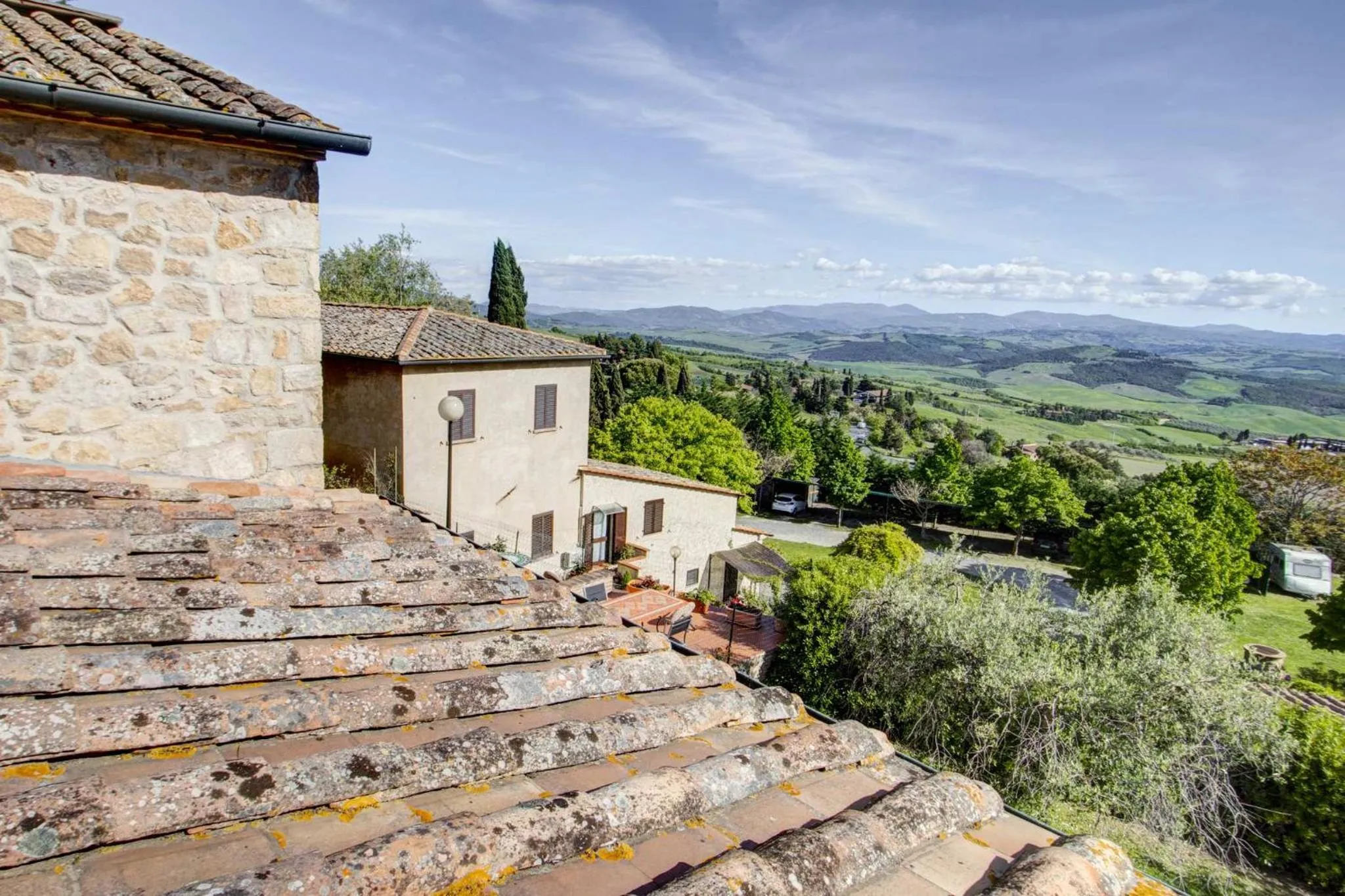 Mountain view in Hotel Residence Villa Rioddi