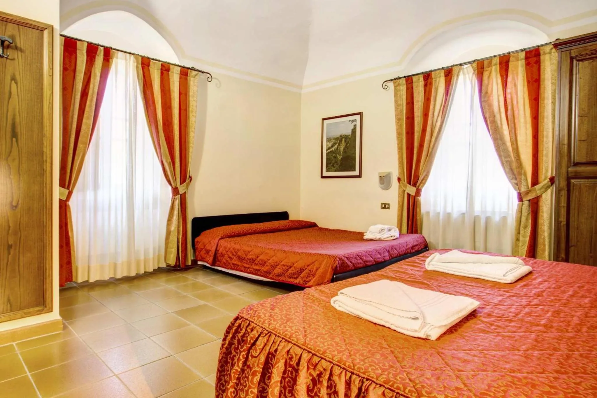 Bedroom, Bed in Hotel Residence Villa Rioddi
