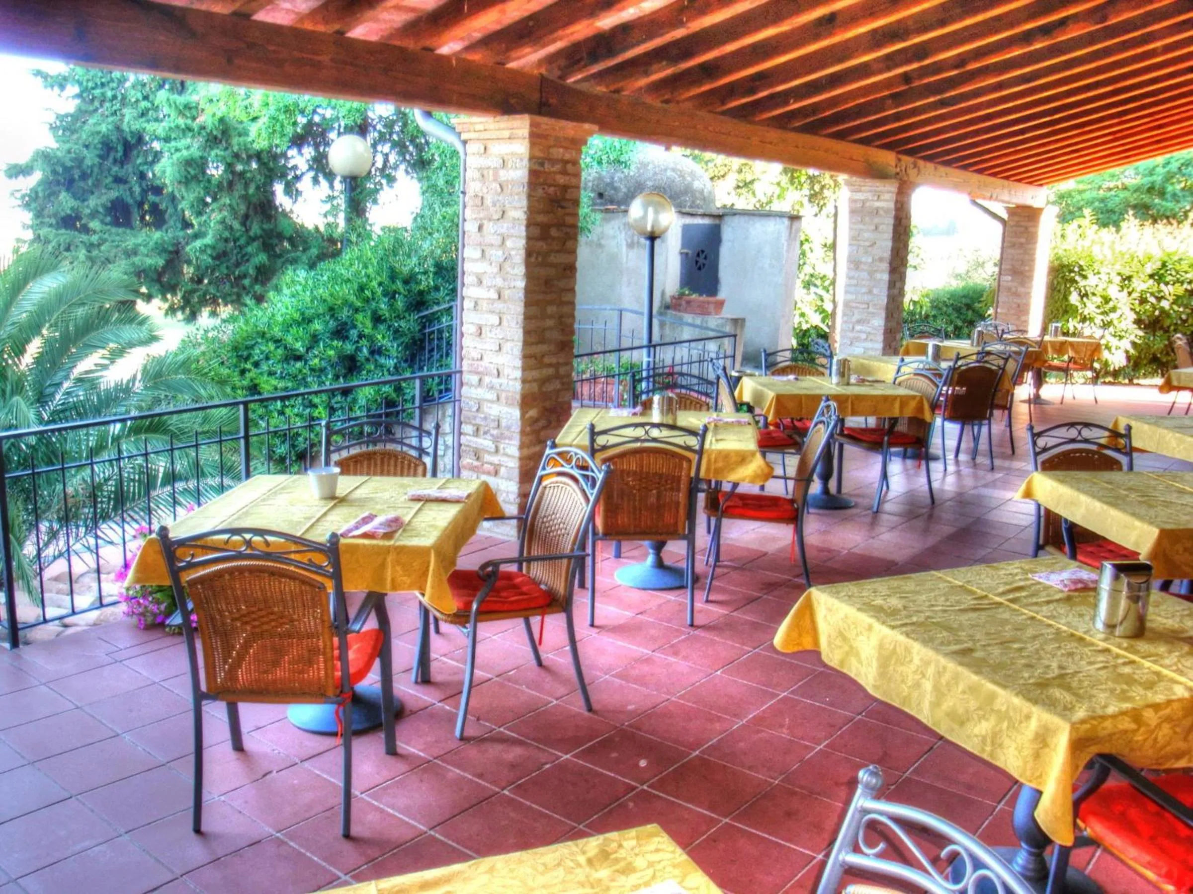 Balcony/Terrace in Hotel Residence Villa Rioddi
