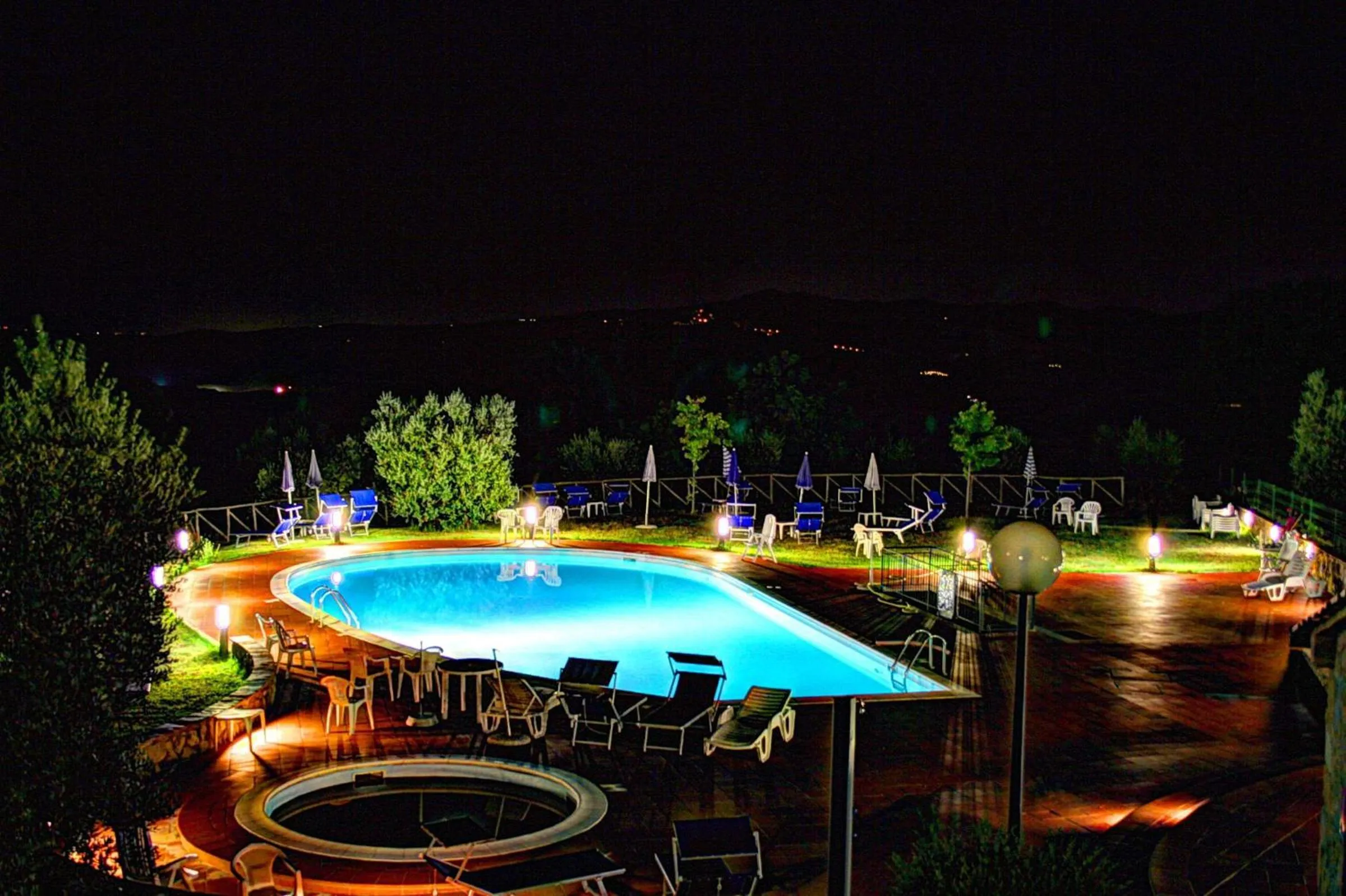 Swimming pool in Hotel Residence Villa Rioddi
