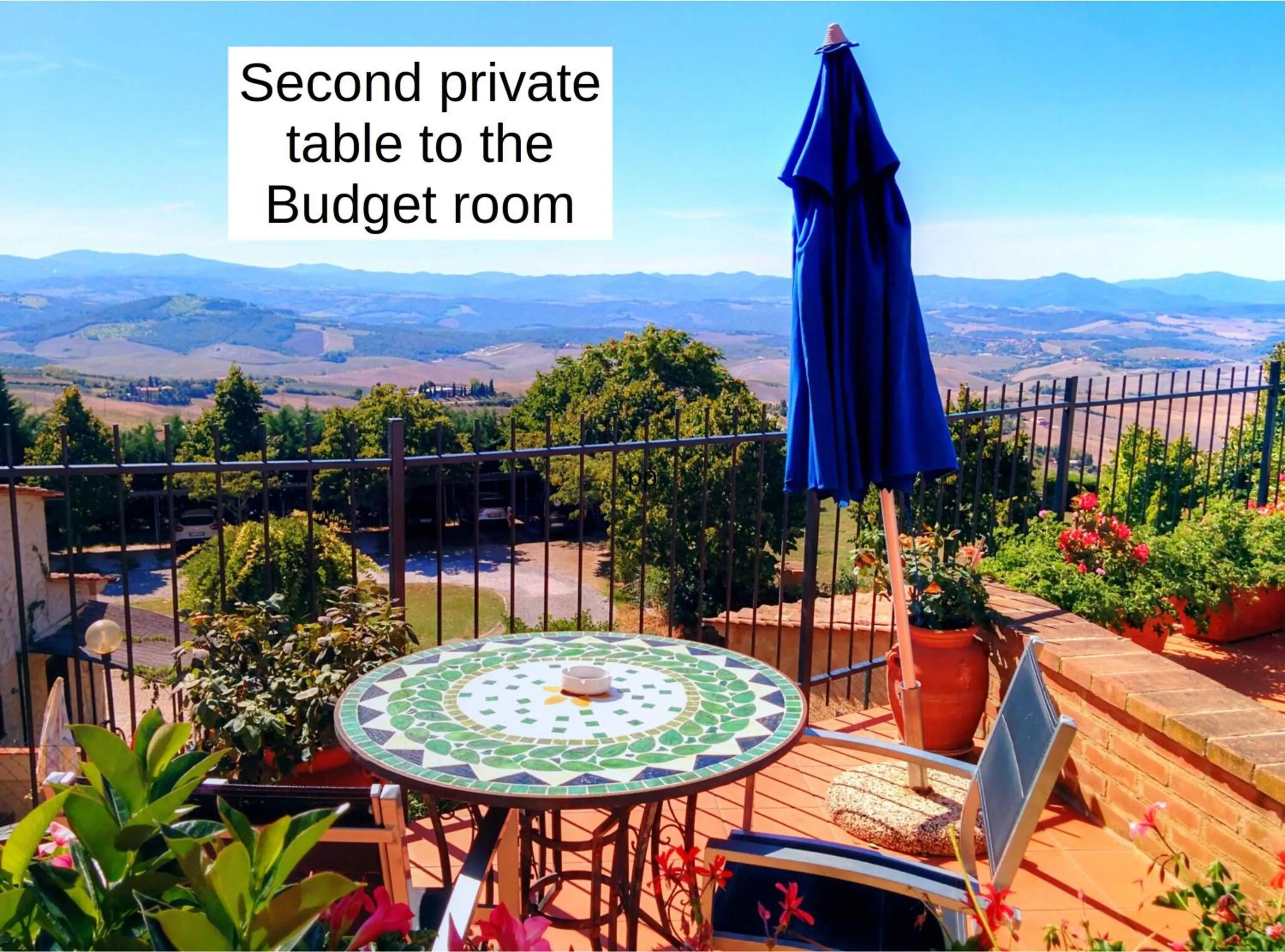 Balcony/Terrace in Hotel Residence Villa Rioddi