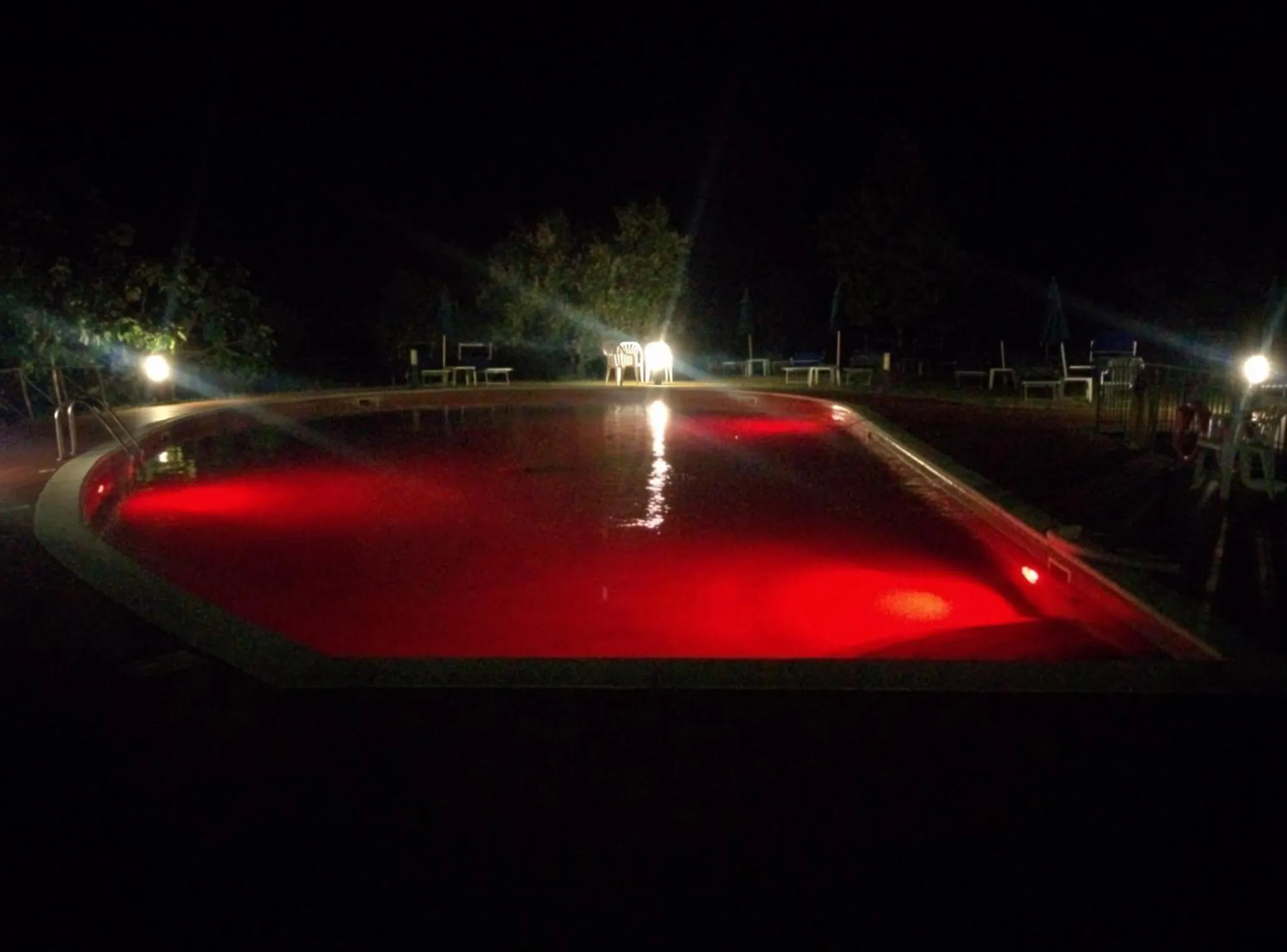 Swimming pool in Hotel Residence Villa Rioddi