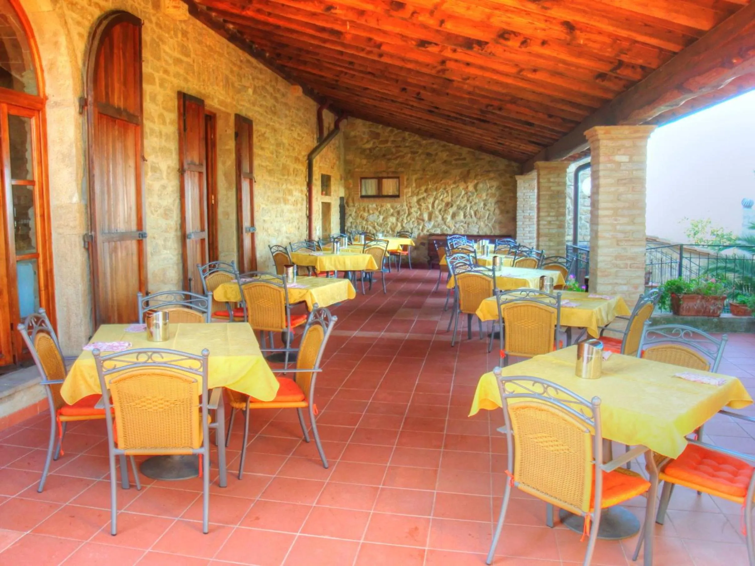Balcony/Terrace in Hotel Residence Villa Rioddi
