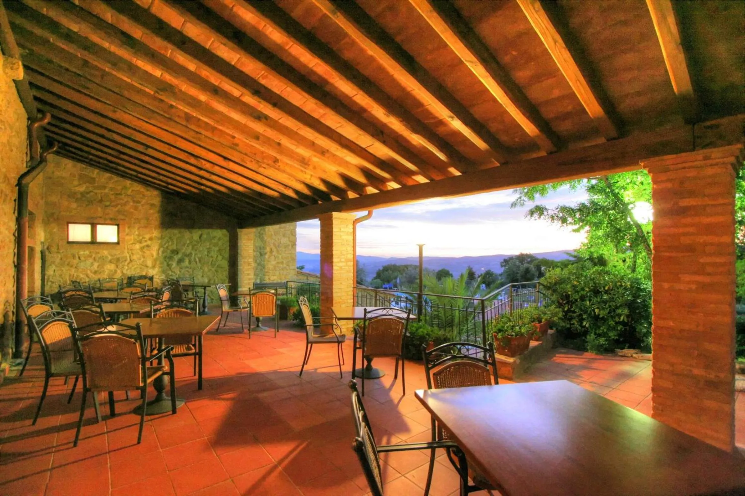 Balcony/Terrace in Hotel Residence Villa Rioddi