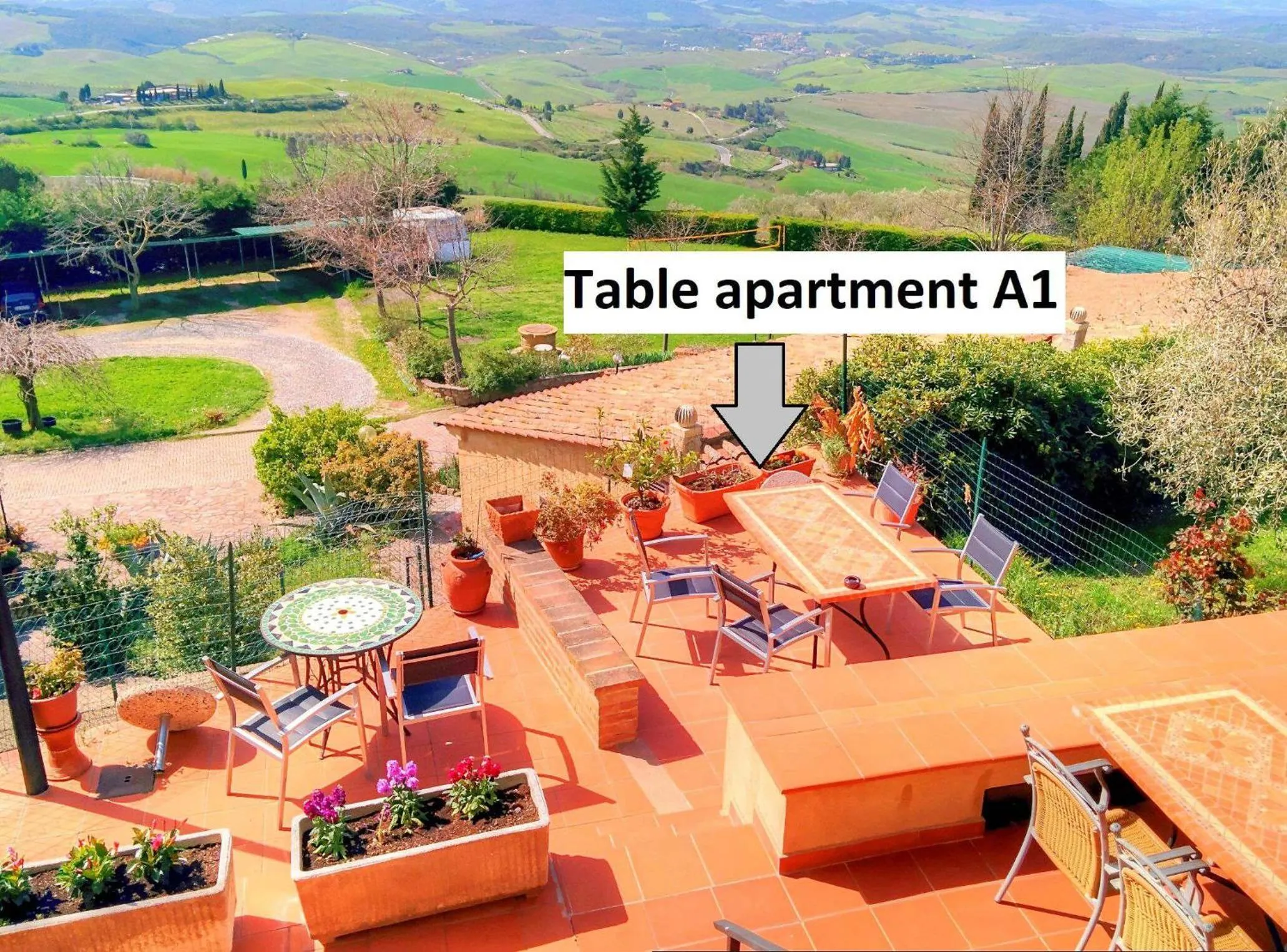 Balcony/Terrace in Hotel Residence Villa Rioddi