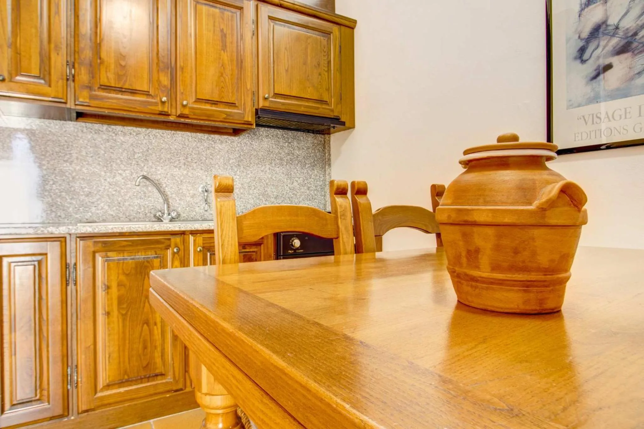 Kitchen or kitchenette in Hotel Residence Villa Rioddi