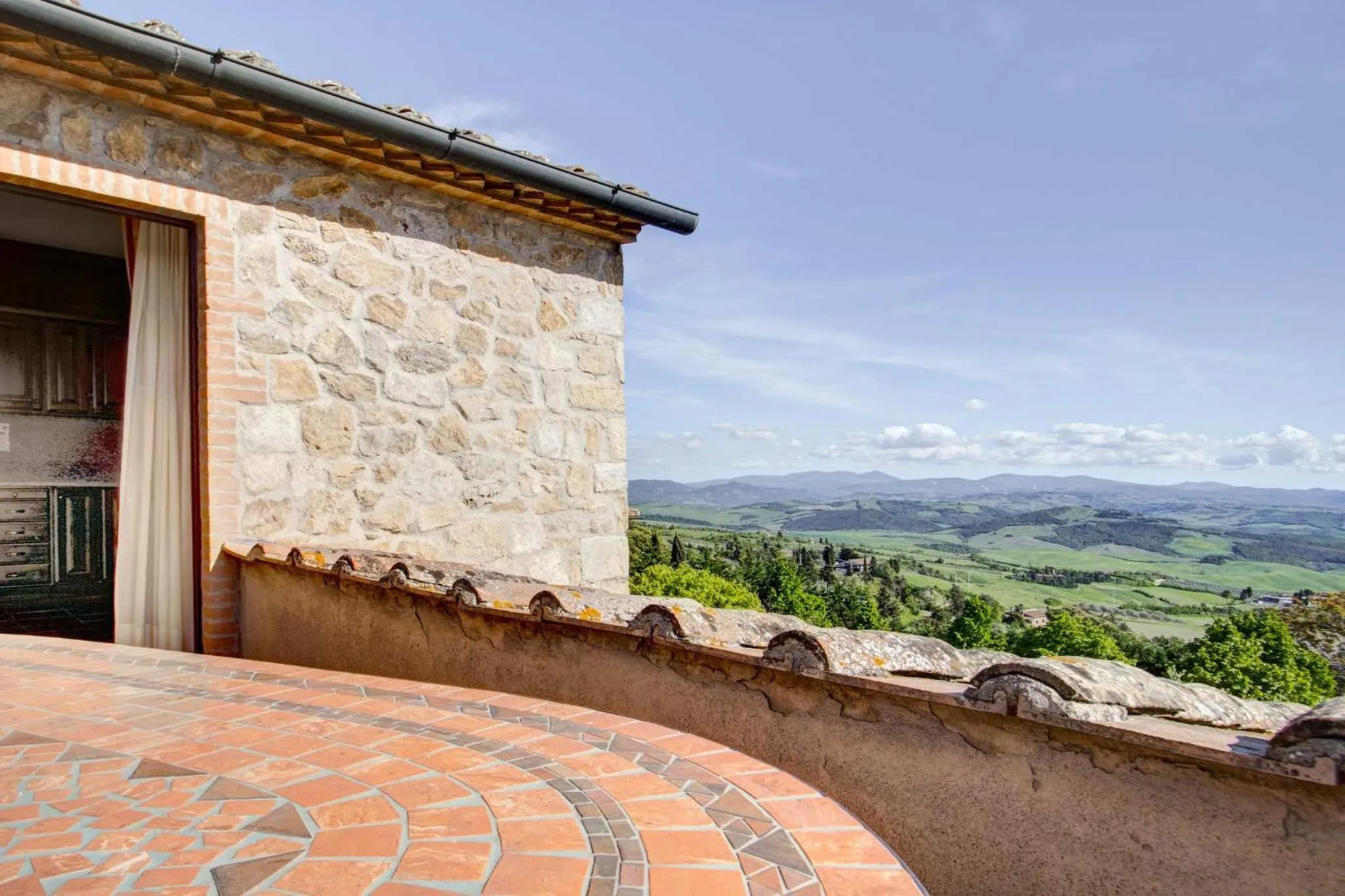 Balcony/Terrace in Hotel Residence Villa Rioddi