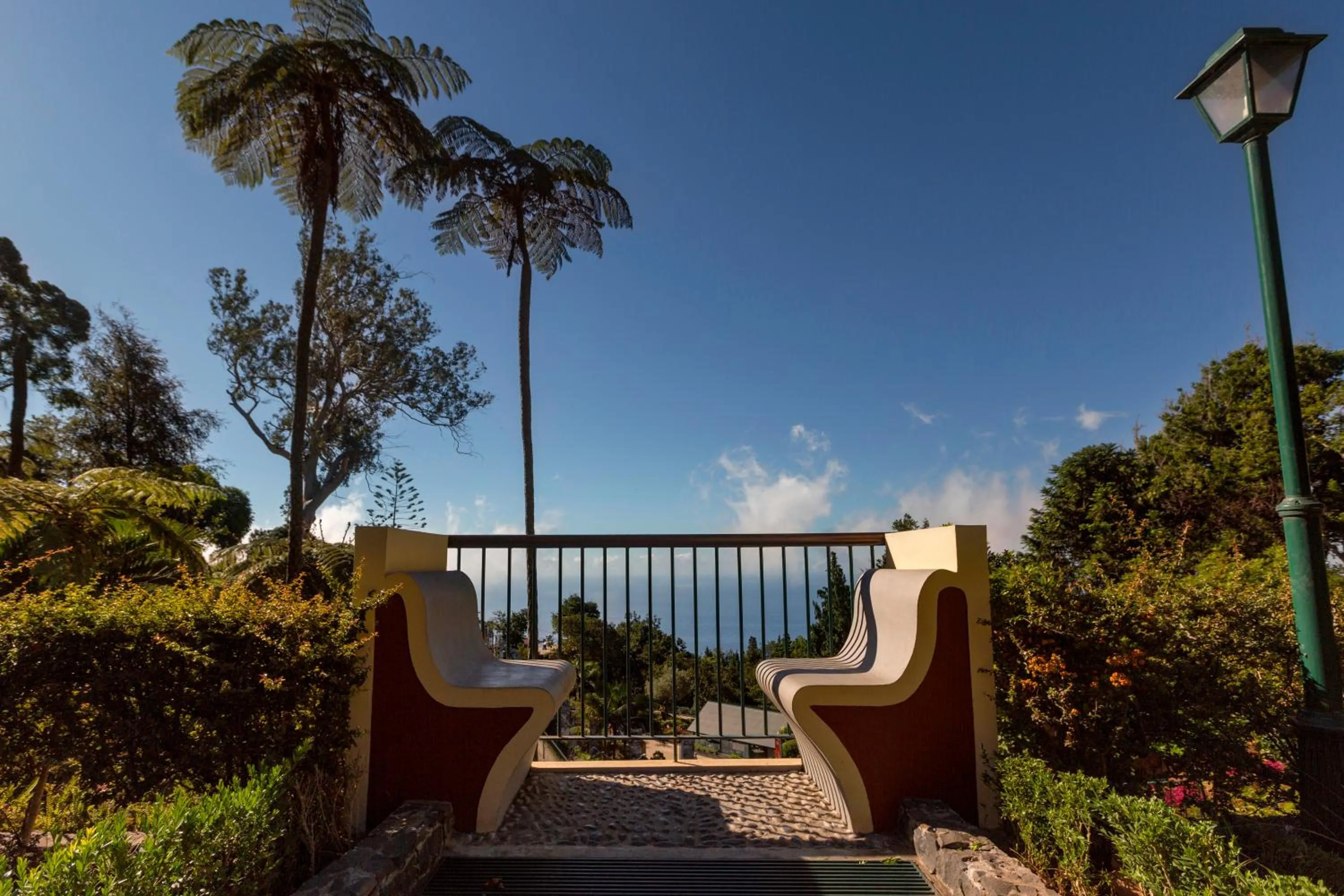Garden view in Quinta do Monte