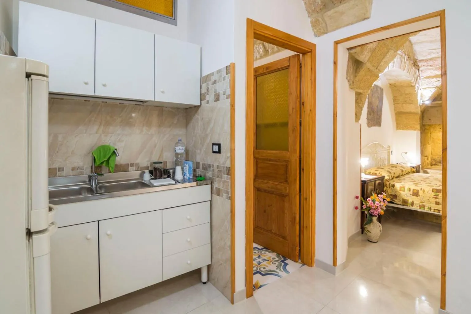 Kitchen or kitchenette in Dimora Corte antica