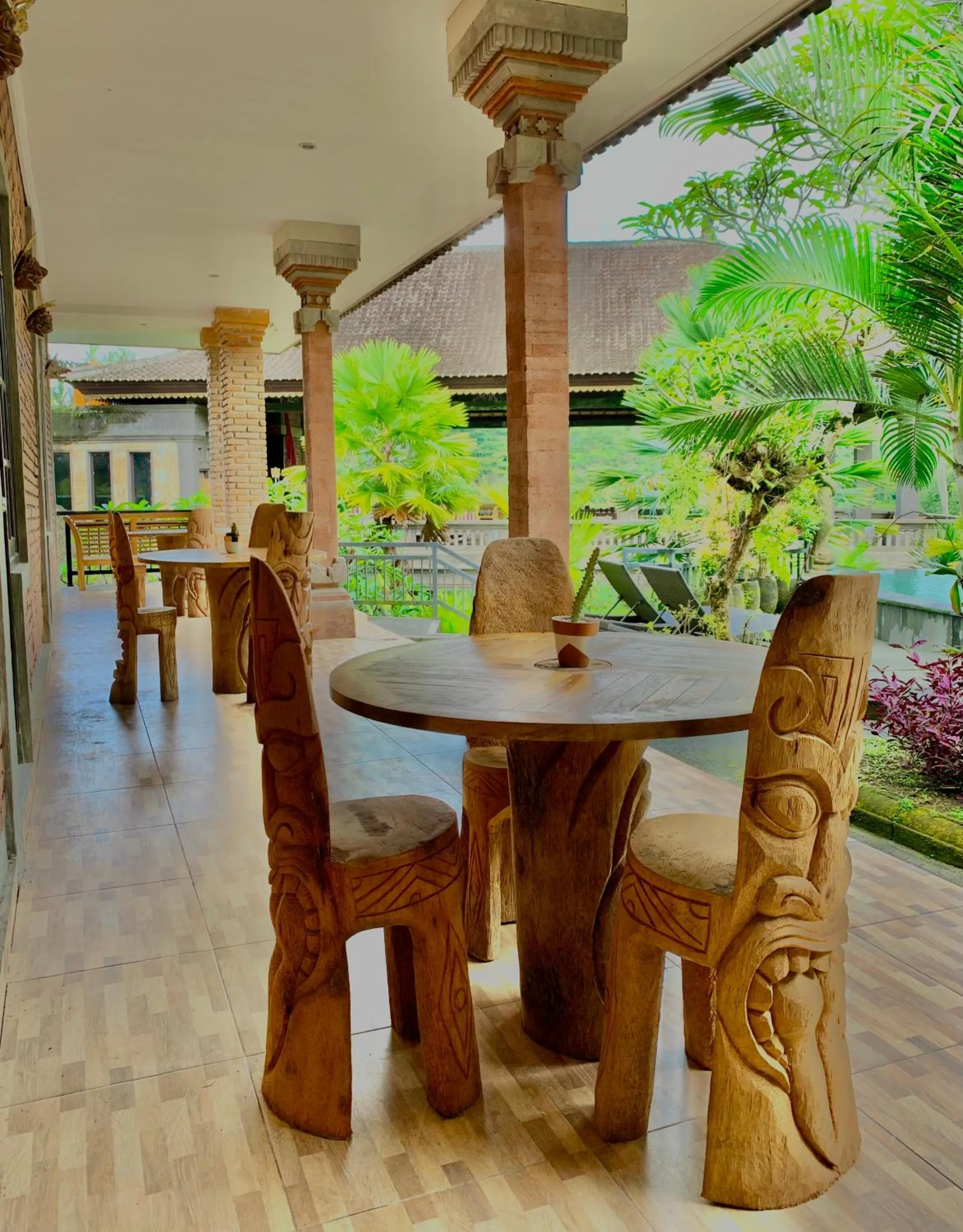 Patio in The Lumbung Jaya by Uniquecations